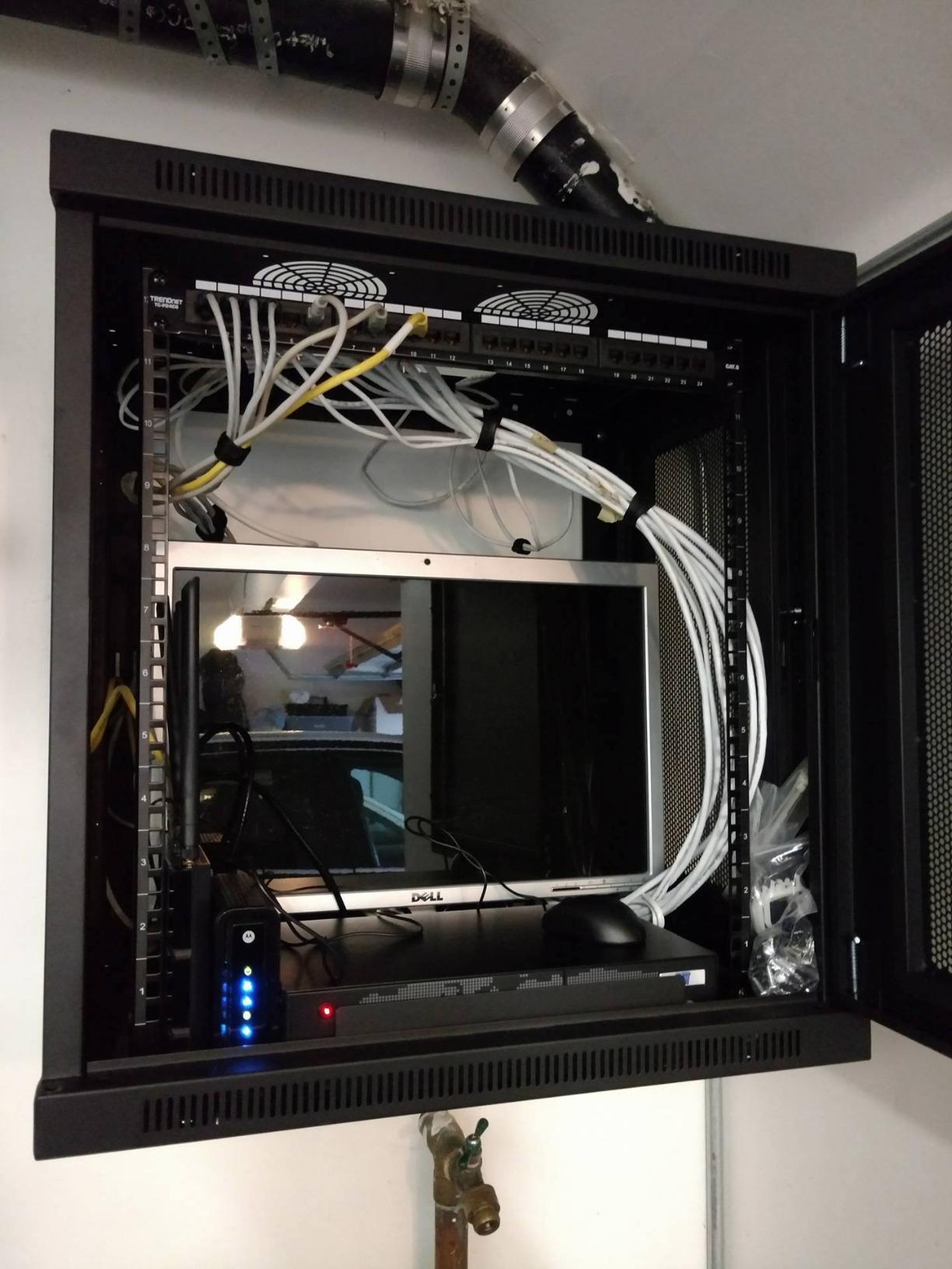 TRENDnet 24-Port Cat6 Unshielded Patch Panel, Wallmount or Rackmount, Compatible with Cat3,4,5,5e,6 Cabling, for Ethernet, Fast Ethernet, Gigabit Applications, Black, TC-P24C6 (Pack of 1) customer photo 2