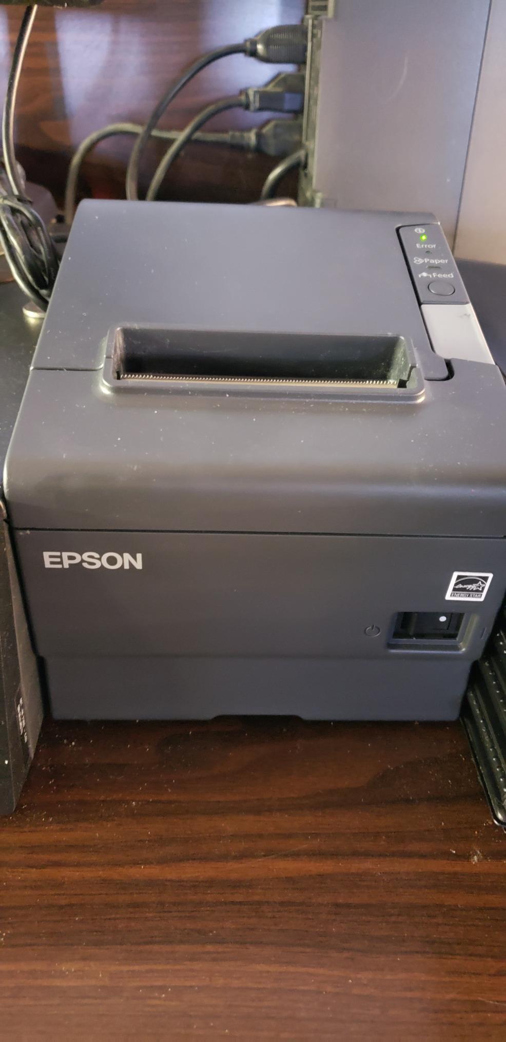 Epson TM-T88V Thermal Receipt Printer (USB/Serial/PS180 Power Supply) customer photo 1