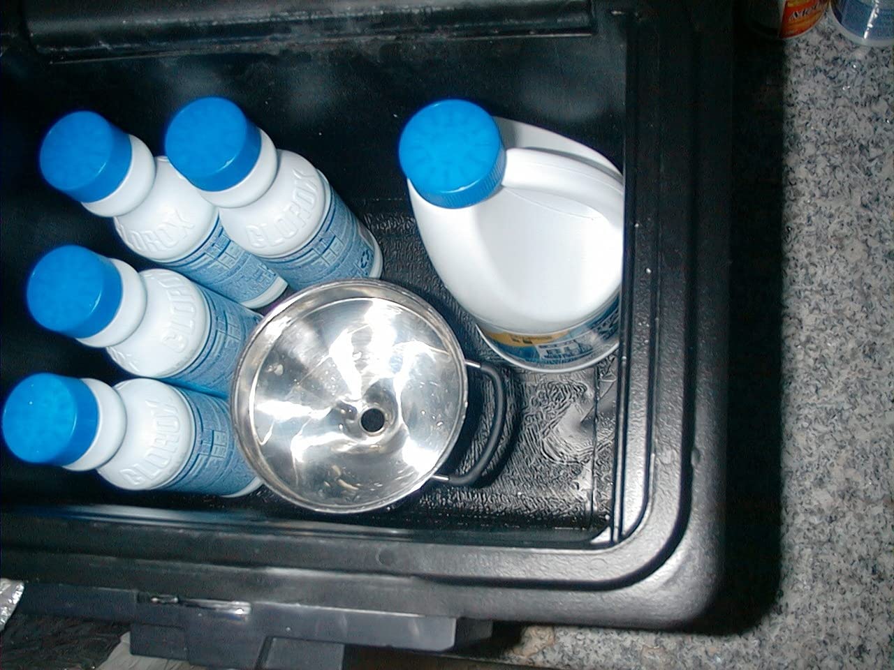 SentrySafe Black Fireproof Document Box with Key Lock, Safe Secures Files and Documents for Home or Office, 0.61 Cubic Feet, 13.6 x 15.3 x 12.1 inches, 1170 customer photo 2