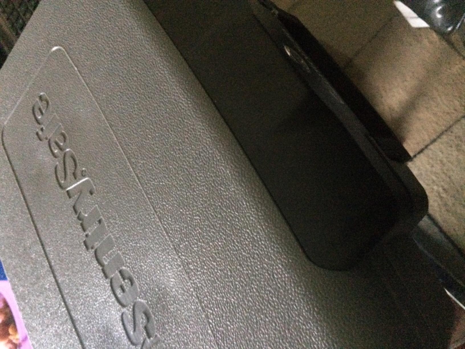 SentrySafe Fireproof Safe with Key Lock, Chest Lock Box for Home or Travel Secures Money, Documents, 0.18 Cubic Feet, 6.1 x 14.3 x 11.2 Inches, 1210 customer photo 2