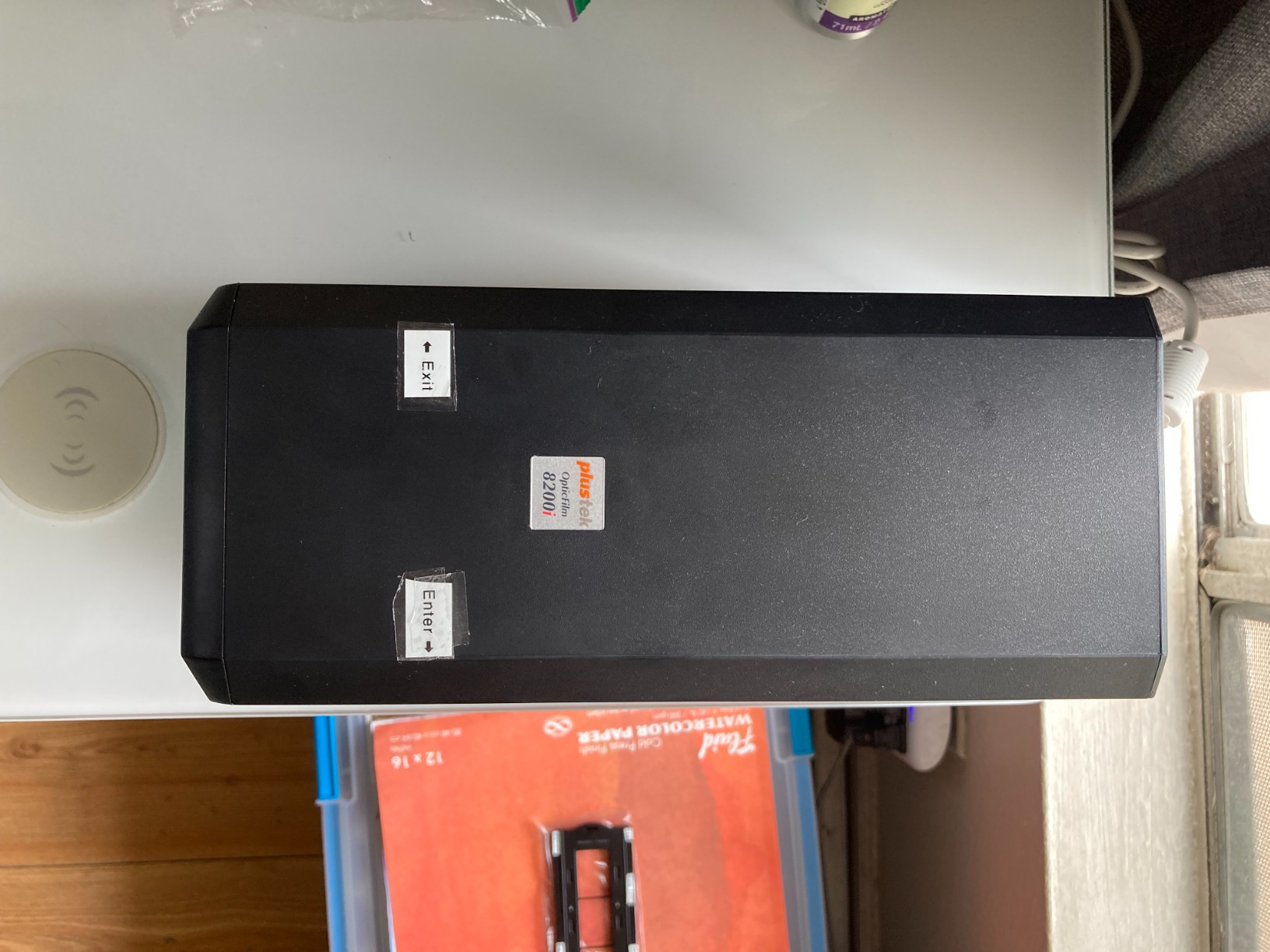 Plustek OpticFilm 8200i AI - 35mm Film & Slides Scanner. IT 8 Calibration Target + SilverFast Ai Studio 9, 7200 dpi Resolution 64Bit HDRi, Mac/PC customer photo 1