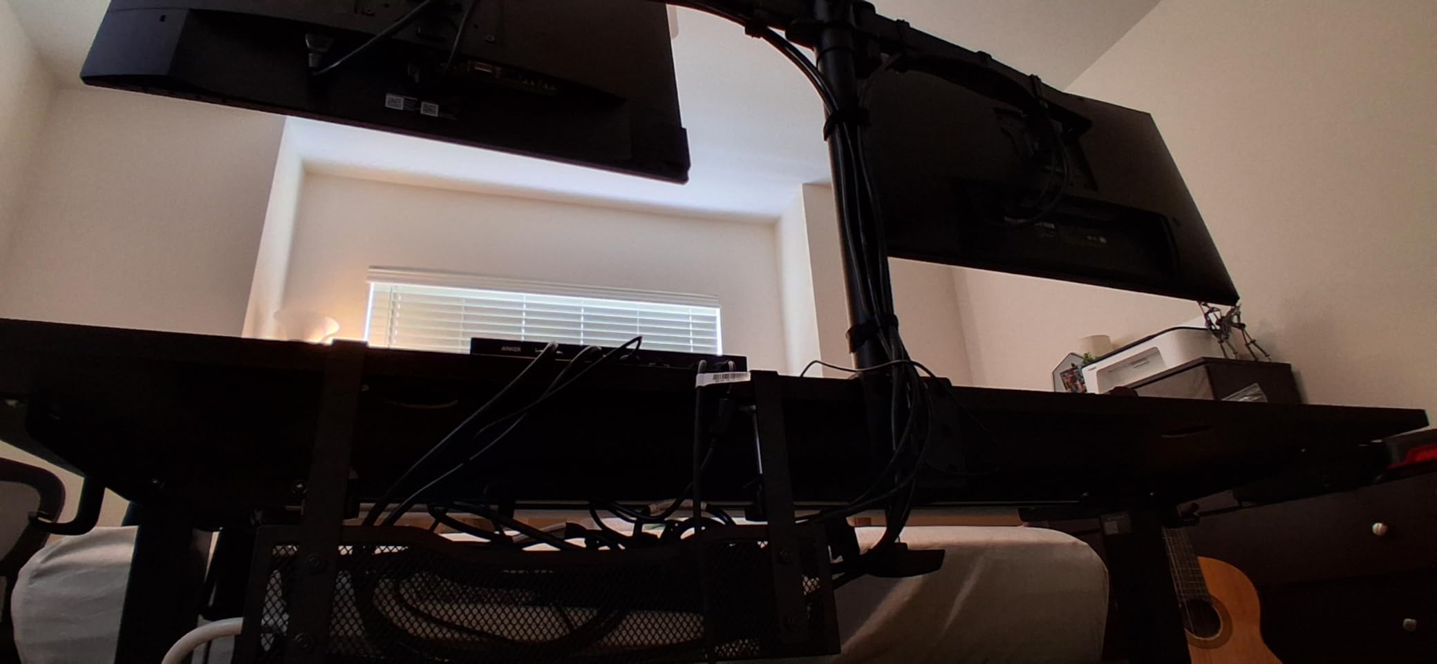 VIVO Dual Monitor Desk Mount, Holds 2 Computer Screens up to 30 inches and 22lbs Each customer photo 2
