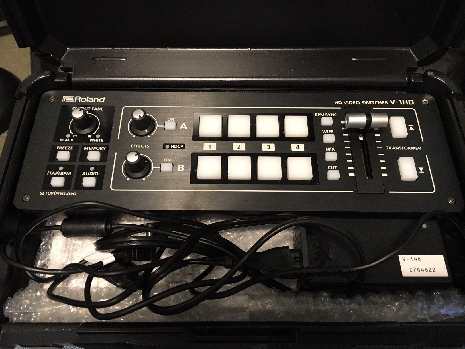 Roland Professional A/V V-1HD HD Video Switcher customer photo 1