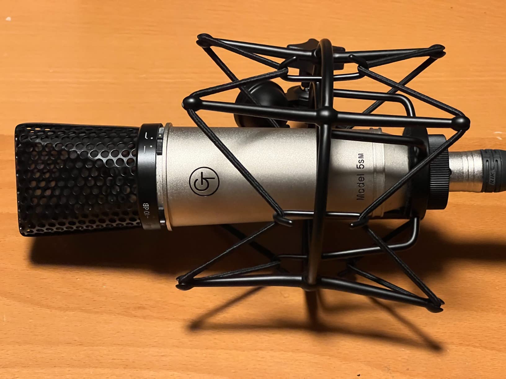 Microphone Shock Mount Mic Holder - Anti Vibration Spider Shockmount Compatible with Many Condenser Mics Like AT2020 MXL 770 MXL 990 Samson G Track Pro Rode Procaster NT1-A Neumann U87 etc. customer photo 2
