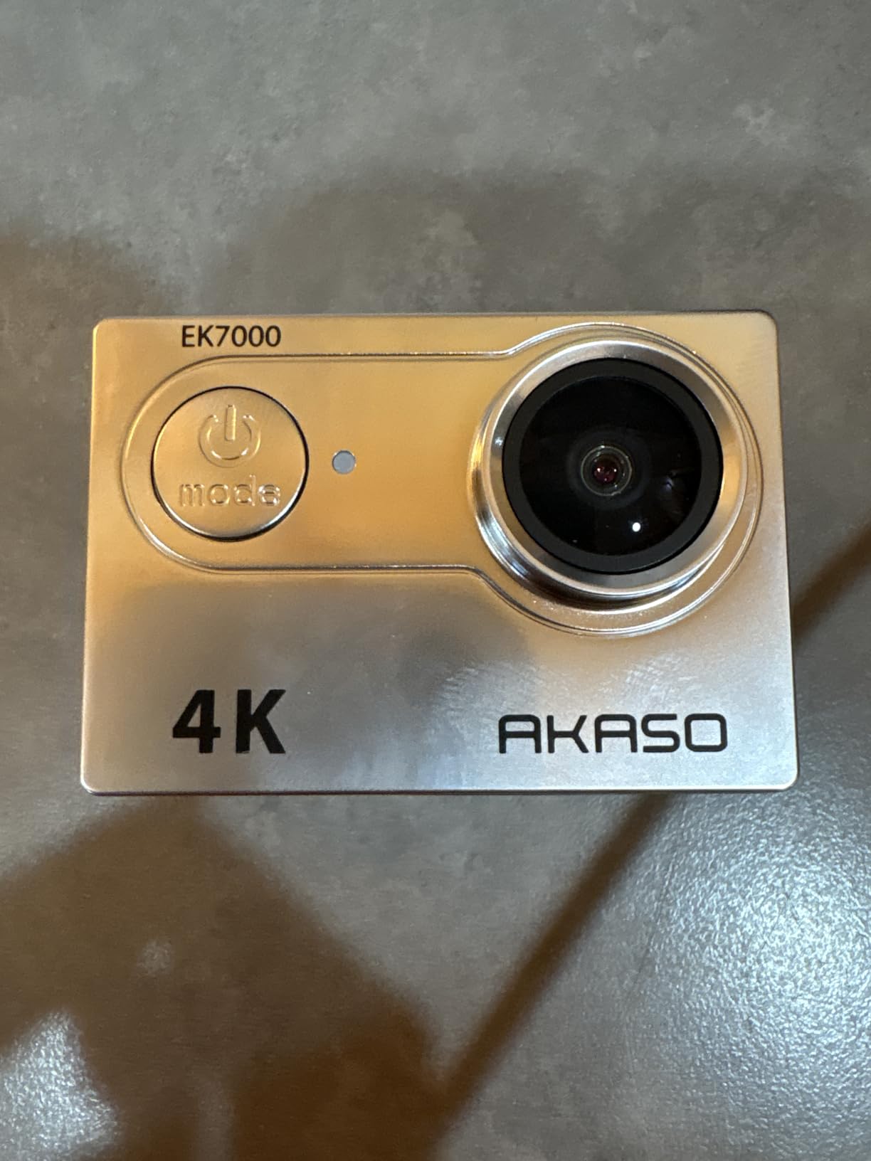 AKASO EK7000 4K30FPS 20MP WiFi Action Camera with EIS Ultra HD 131FT Waterproof Underwater Camera Remote Control 4X Zoom Support External Microphone Black customer photo 1