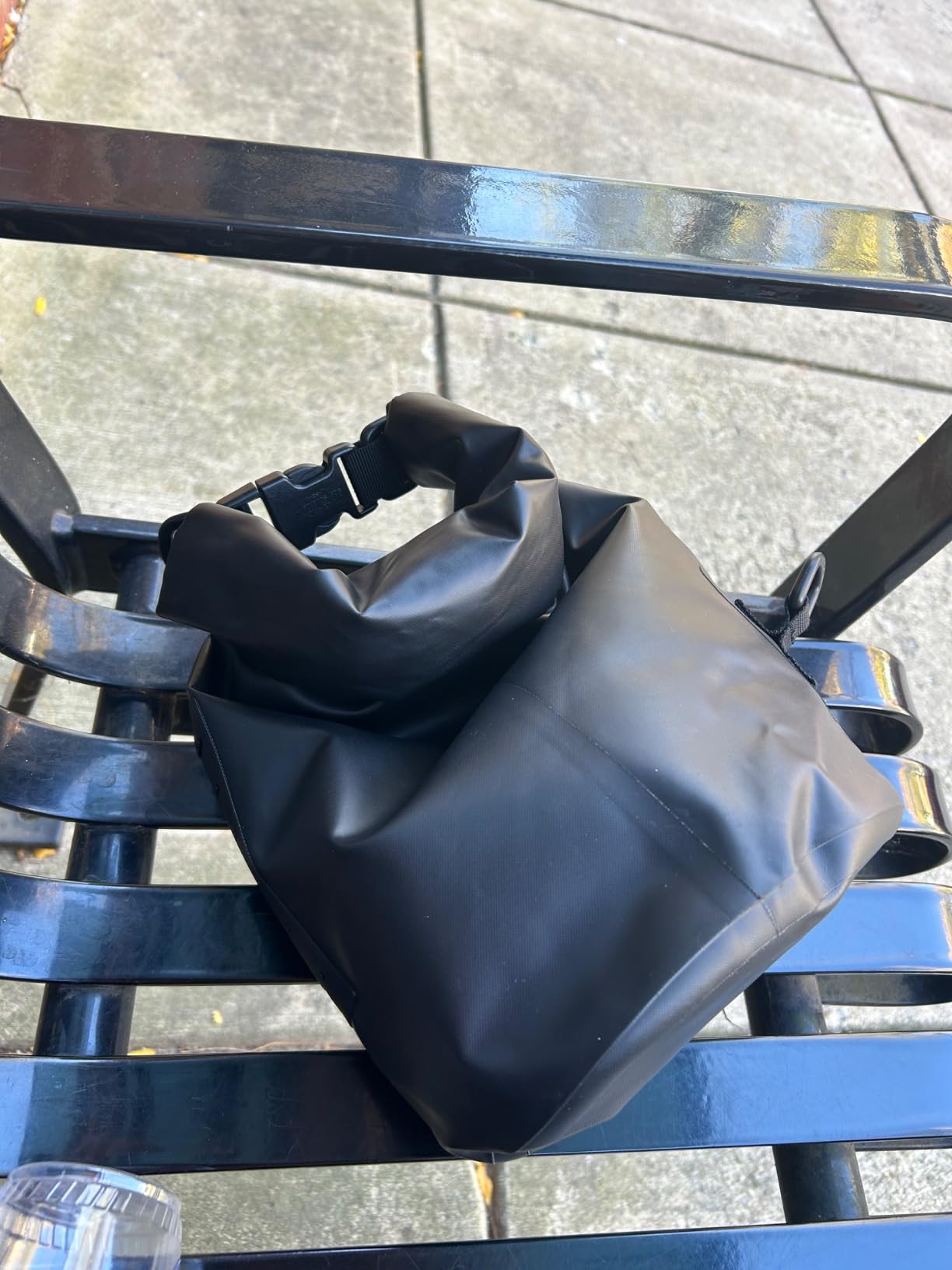 SLNT Waterproof Faraday Dry Bag - 420D Waterproof Nylon Signal Blocking Backpack - Protects Electronics from Water, Spying, Hacking - Blocks RFID, WiFi, Bluetooth, NFC, Cellular, GPS, EMF (5 Liter) customer photo 1