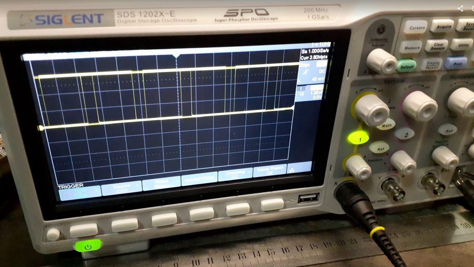 Siglent Technologies SDS1202X-E 200 mhz Digital Oscilloscope 2 Channels, Grey customer photo 2
