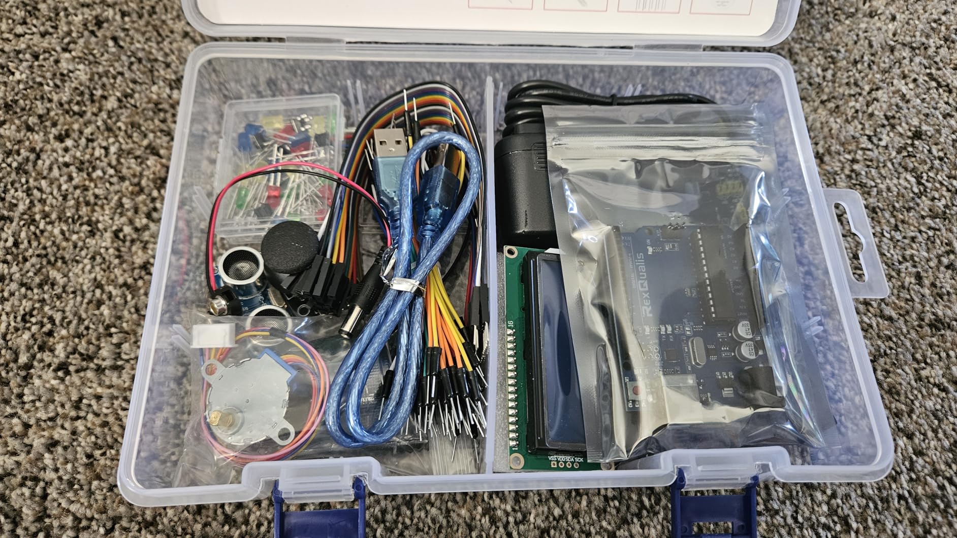 REXQualis Super Starter Kit Based on Arduino UNO R3 with Tutorial and Controller Board Compatible with Arduino IDE customer photo 1