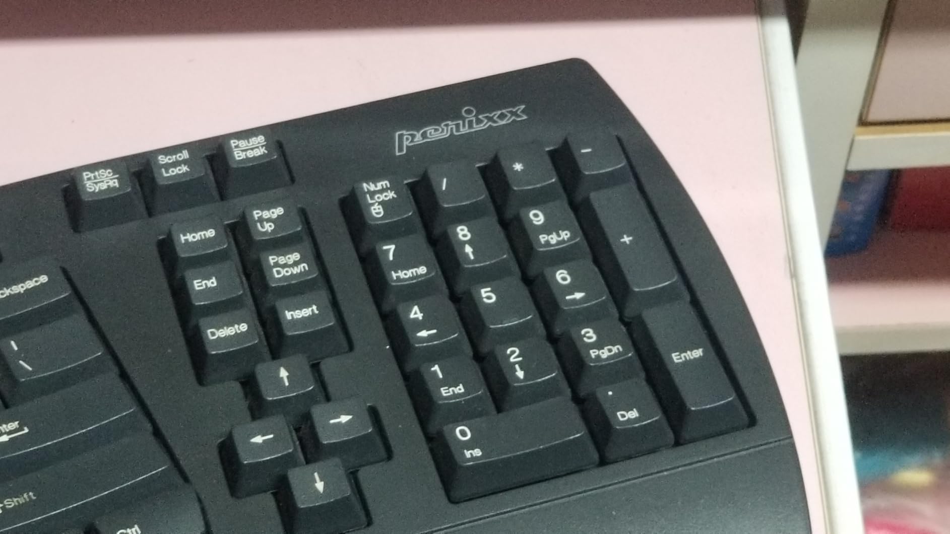 Perixx PERIBOARD-512B Wired Ergonomic Keyboard - Split Keyboard, Wrist Rest, Natural Typing - Wired USB Connectivity - US English - Black customer photo 2