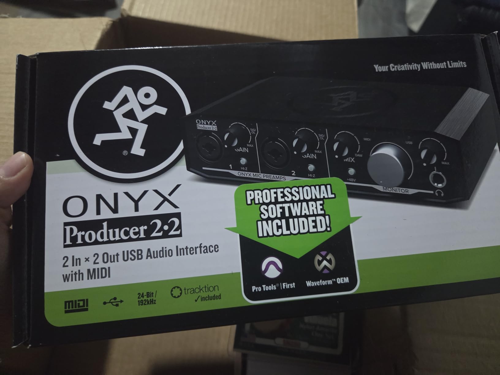 Mackie Audio Interface, Onyx Producer 2X2 USB Audio Interface with MIDI (Onyx Producer 2-2) customer photo 1