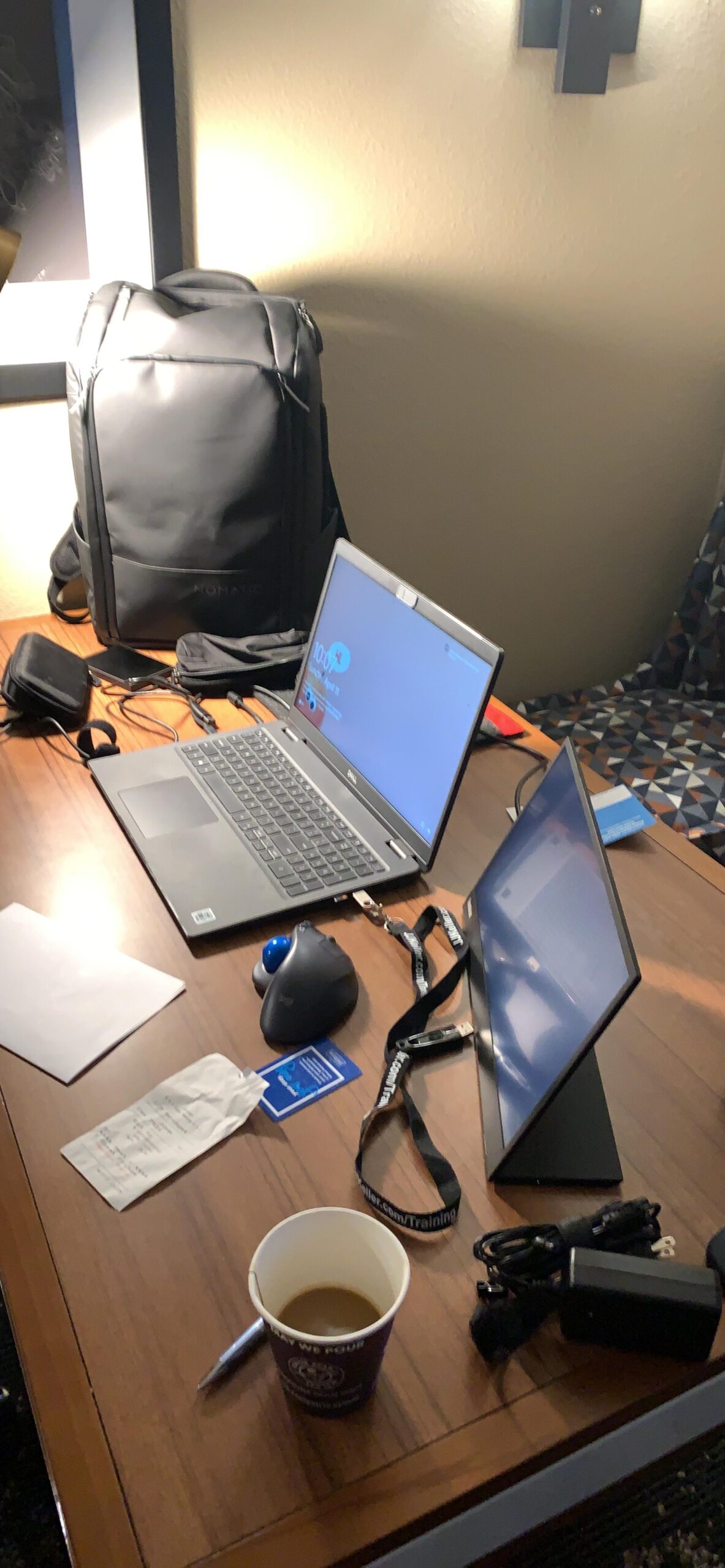 NOMATIC 20L Backpack - Work Backpack for Men and Woman - Everyday Pack - Water Resistant - 16 inch Laptop Sleeve - Professional Daypack For Mens - Expandable Travel Pack customer photo 2