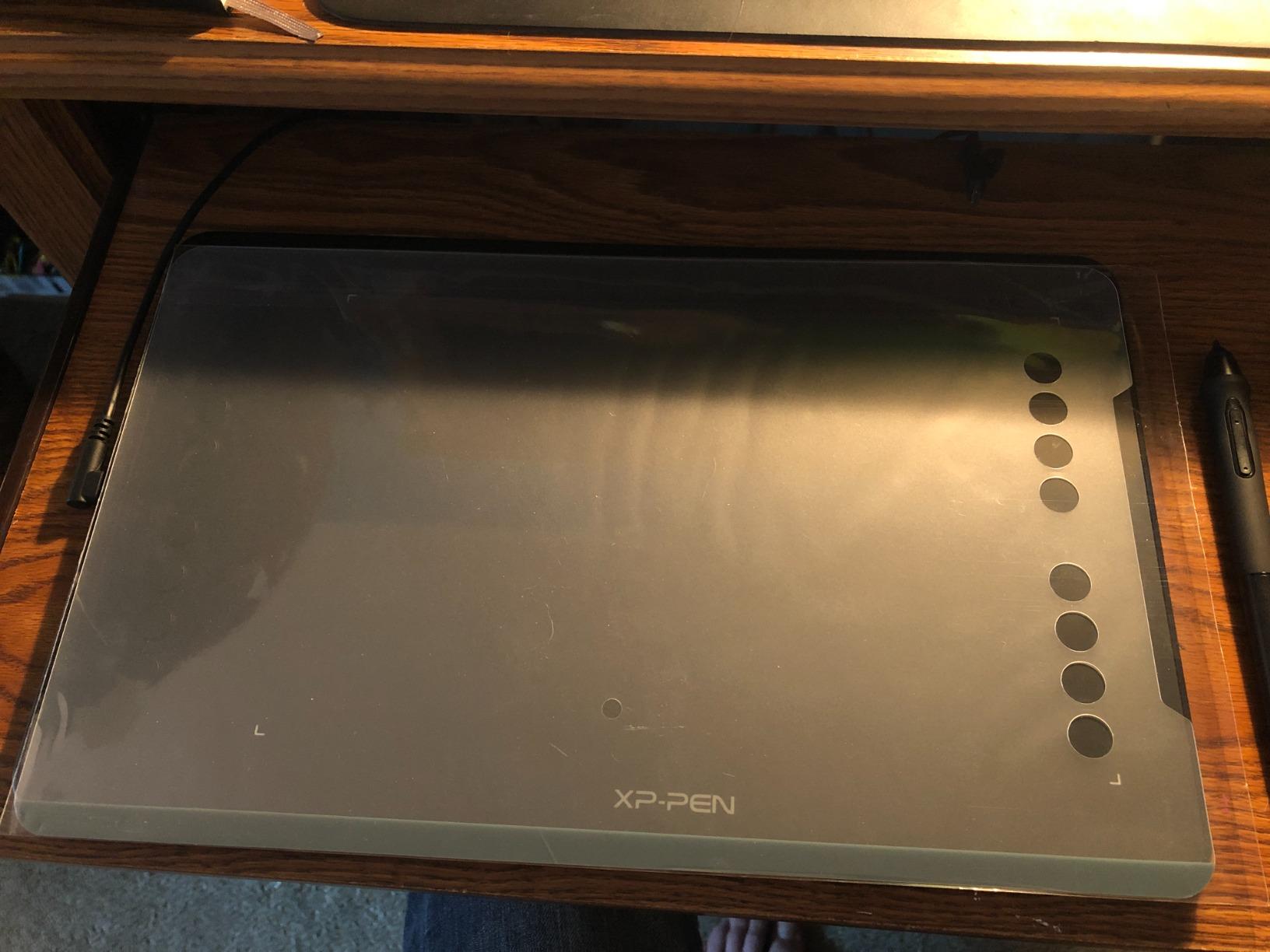 XP-Pen Deco 01 V3 Drawing Tablet, 10x6 Inch Graphics Tablet with 16384 Pressure Levels customer photo 2