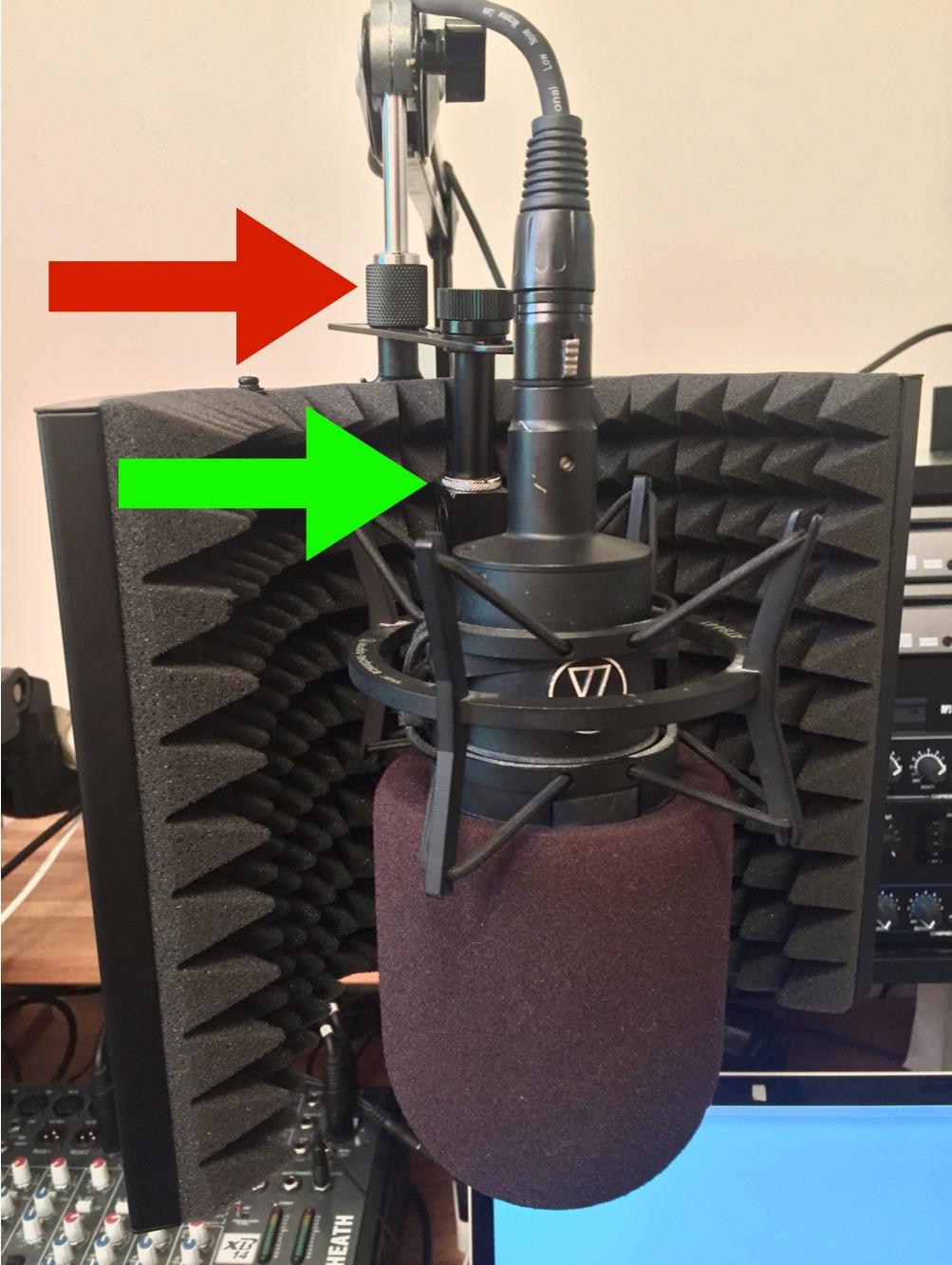 TONOR Microphone Isolation Shield, Studio Mic Sound Absorbing Foam Reflector for Any Condenser Microphone Recording Equipment Studio, Black customer photo 2