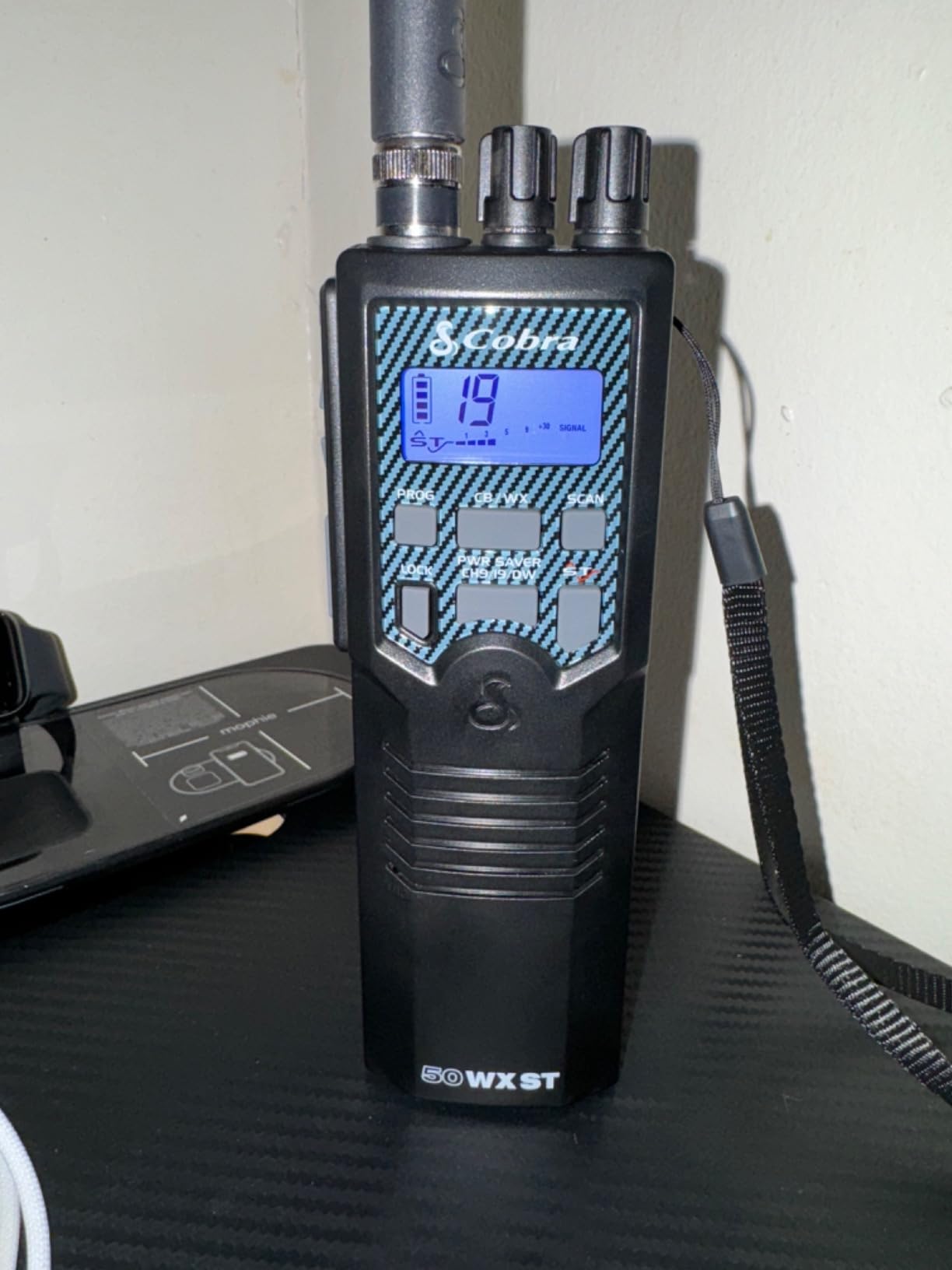 Cobra HHRT50 Road Trip CB Radio - 2-Way Handheld Emergency Radio with Access to Full 40 Channels & NOAA Alerts, Rooftop Magnet Mount Antenna customer photo 1