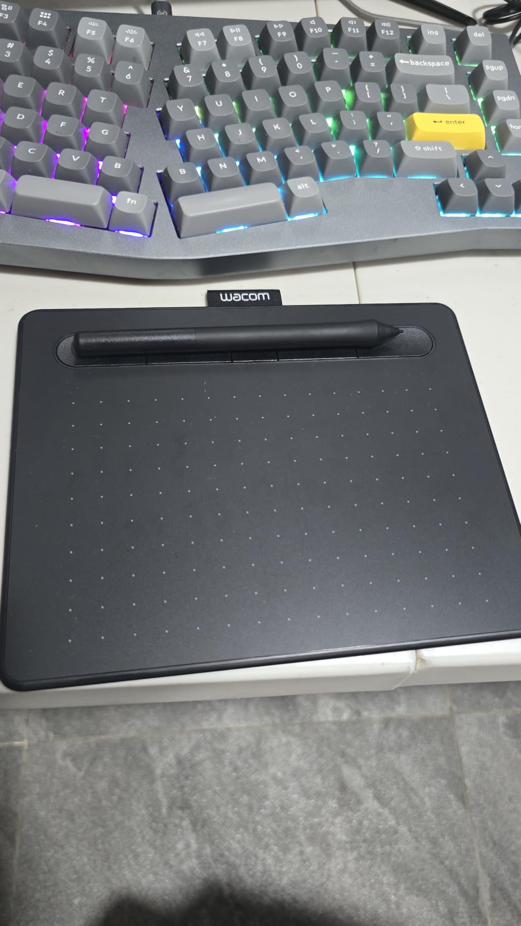 Wacom Intuos Small Bluetooth Graphics Drawing Tablet, 4 Customizable ExpressKeys, Portable for Teachers, Students and Creators customer photo 1