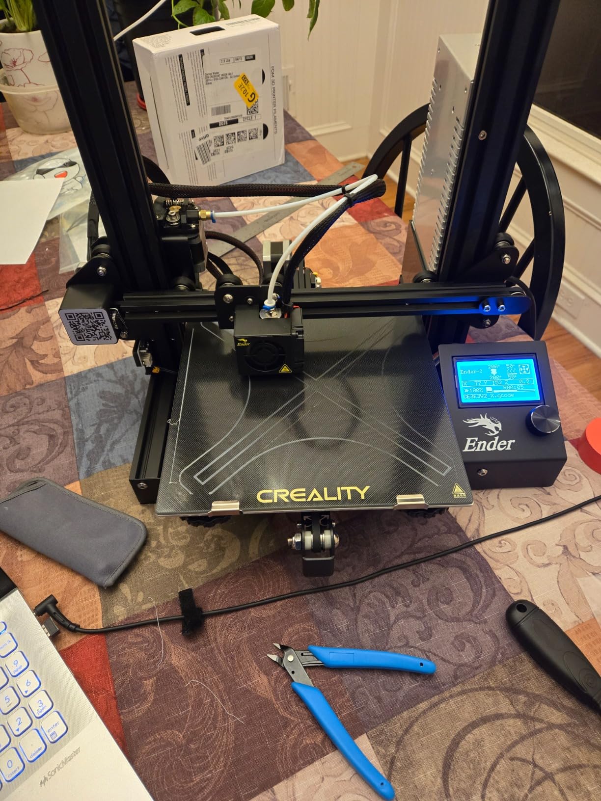 Official Creality Ender 3 3D Printer Fully Open Source with Resume Printing Function DIY Printers Build Volume 8.66x8.66x9.84 inch customer photo 2
