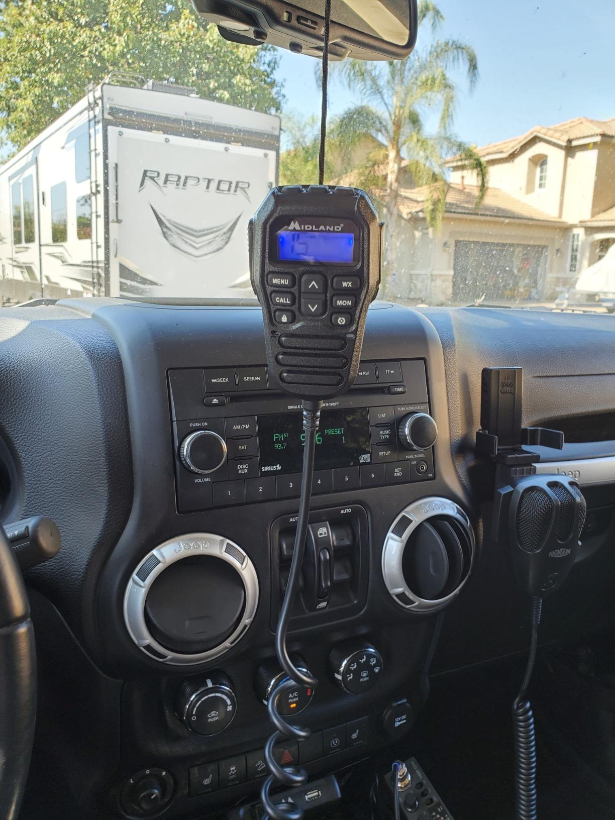 Midland MXT275 MicroMobile GMRS Radio - 15 watts Two-Way Radio with Integrated Control Microphone - Overland Caravanning Tractors - Detachable External Magnetic Mount Antenna - 8 Repeater Channels customer photo 2