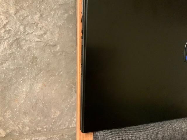 HUANUO Lap Desk - Fits up to 17 inches Laptop Desk, Built in Mouse Pad & Wrist Pad for Notebook, Laptop, Tablet, Lap Stand with Tablet, Pen & Phone Holder, Wood Grain customer photo 2