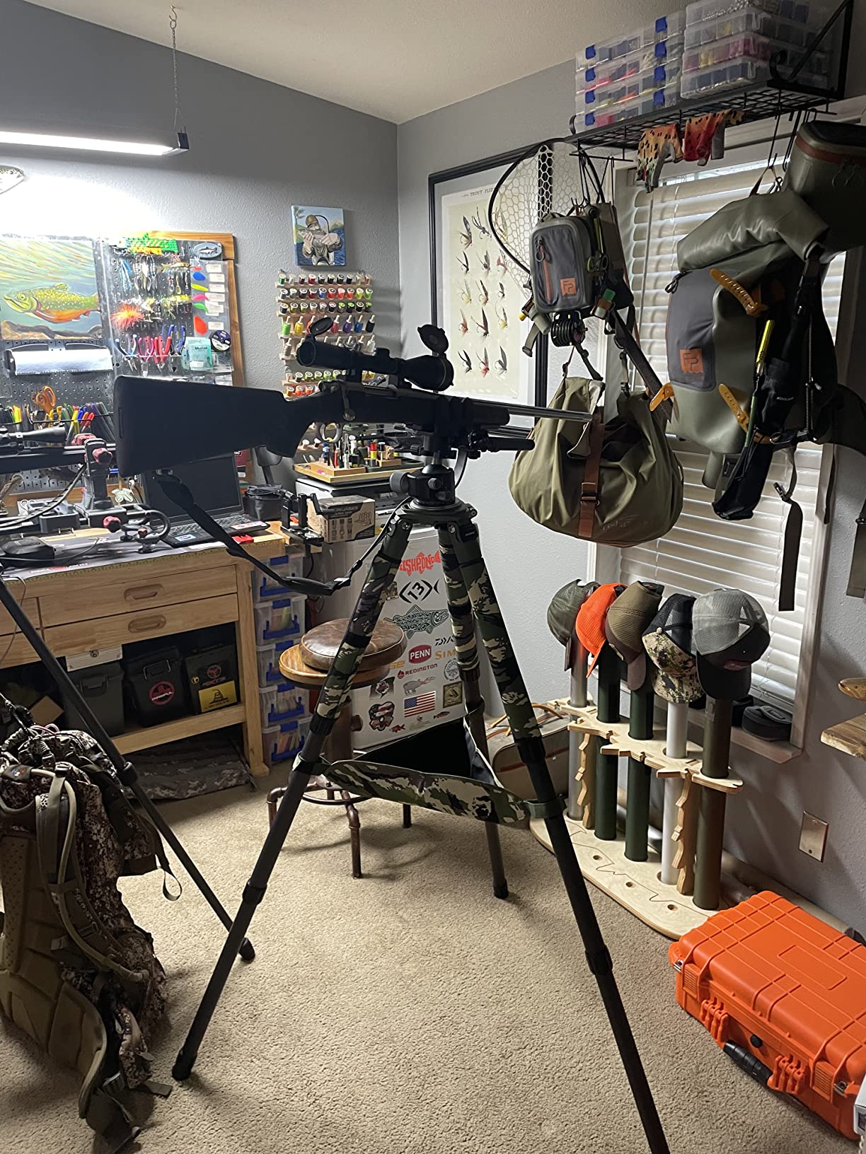 Carbon Fiber Tripod INNOREL RT90C Bowl Tripods Professional Heavy Duty Camera Stand with 75mm Bowl Adapter for DSLR Cameras Compatible with Ball Head & Fluid Head, 63 inch, 40mm Tube 40kg Load Black customer photo 1