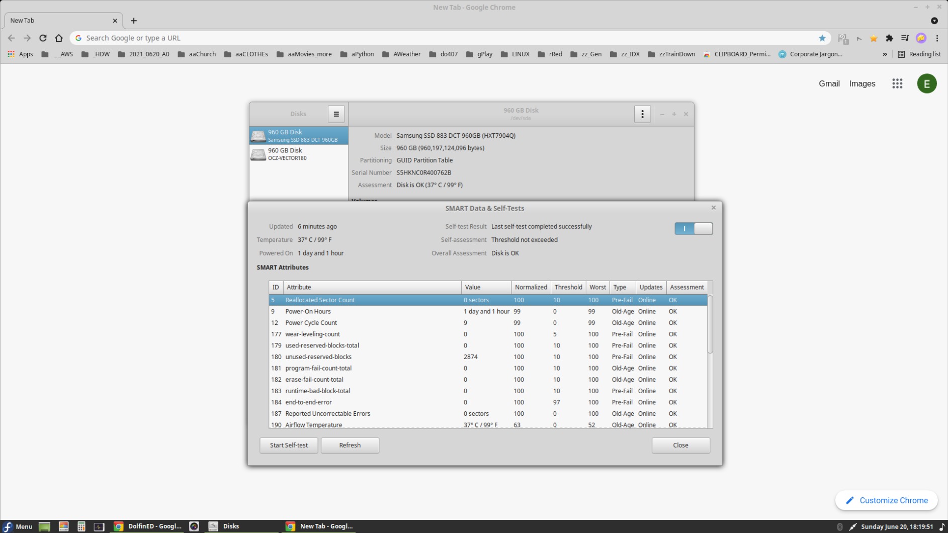 Samsung 883 DCT Series SSD 1.92TB - SATA 2.5