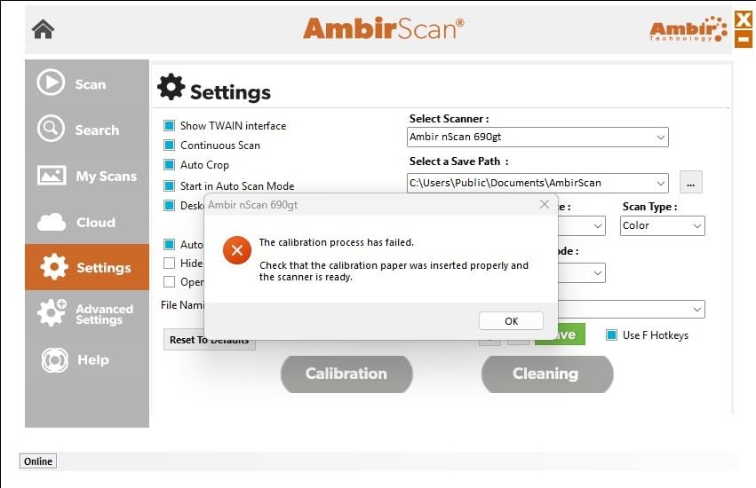 Ambir nScan 690gt-AS High-Speed Vertical Card Scanner for Windows PC and MAC customer photo 1