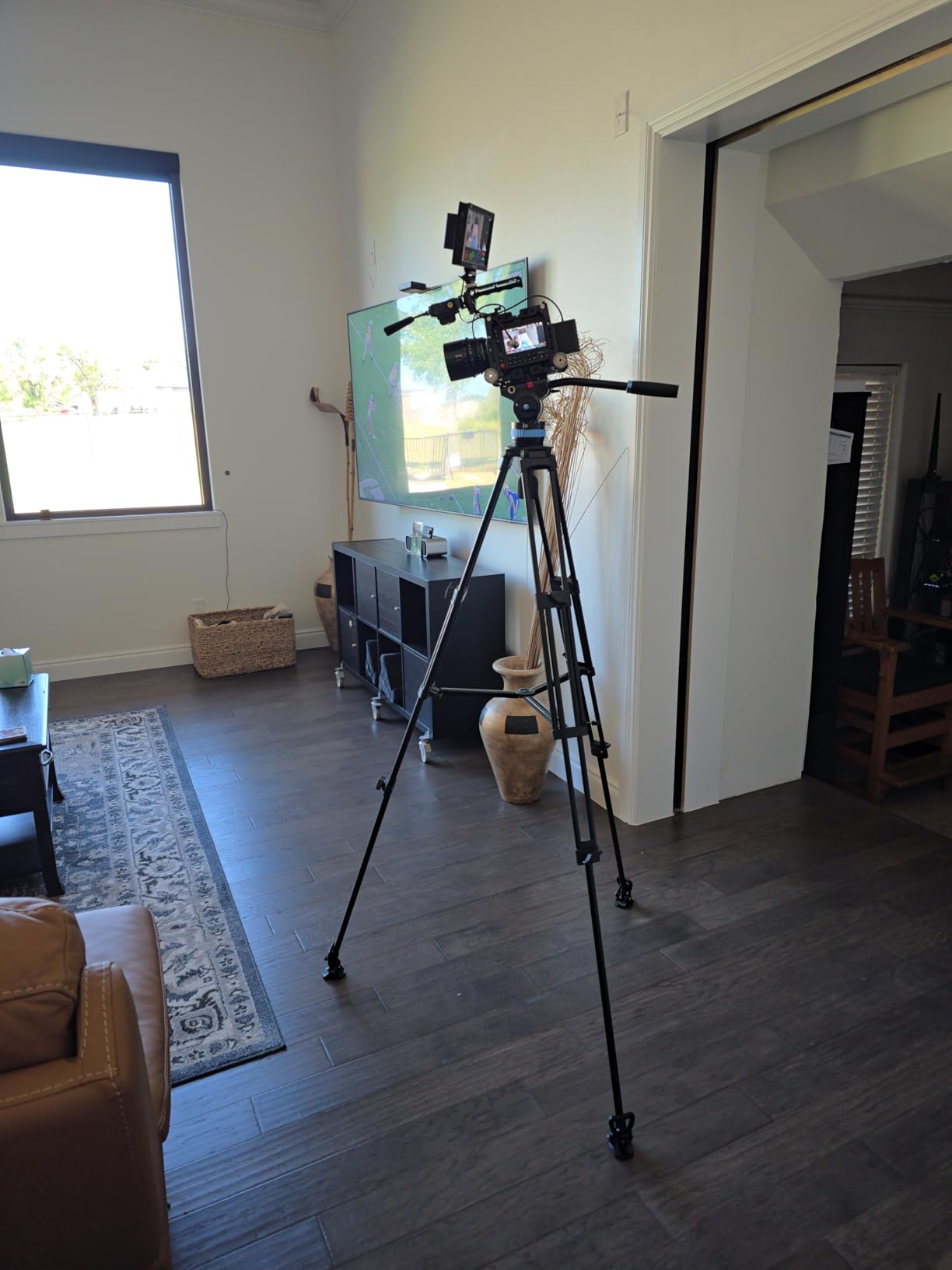 SIRUI AM-25S Video Tripod, 74.8