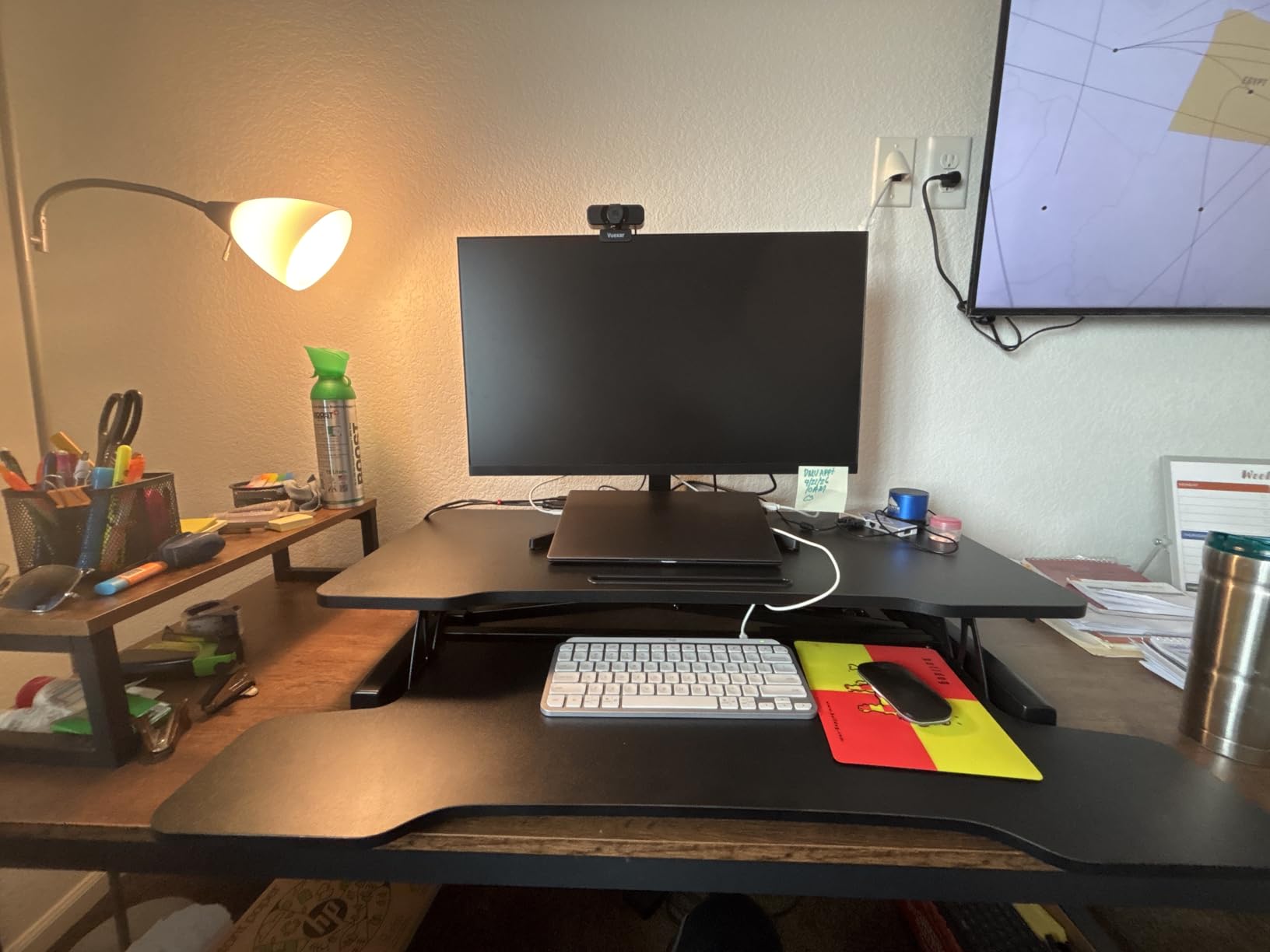 FITUEYES Height Adjustable Standing Desk 36