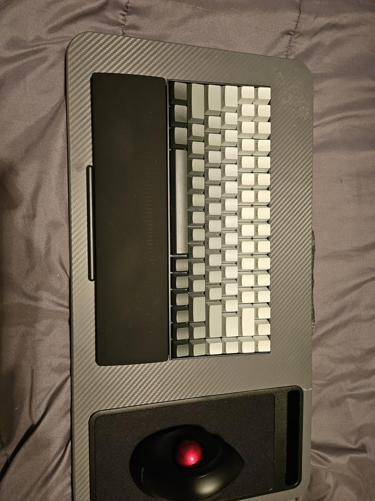 Keychron K2 75% Layout Bluetooth Mechanical Keyboard Super Red Switch/White LED Backlit/Anti Ghosting/N-Key Rollover/84 Key USB C Wired Computer Keyboard for Mac Windows-Version 2 customer photo 1