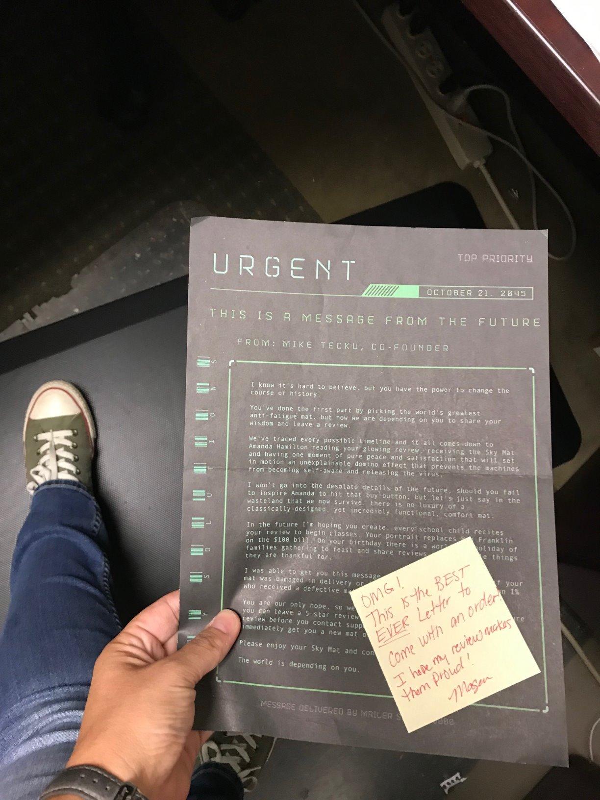 Sky Solutions Anti Fatigue Floor Mat - 3/4