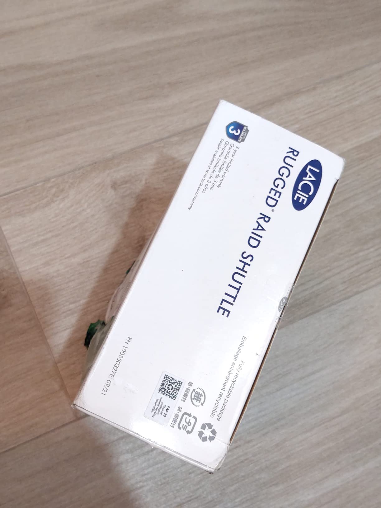 LaCie Rugged Raid Shuttle 8TB External Hard Drive Portable HDD - USB-C USB 3.0 Compatible, Drop Shock Dust Water Resistant, for Mac and PC Computer Desktop Laptop, 1 Mo Adobe CC (STHT8000800) customer photo 1