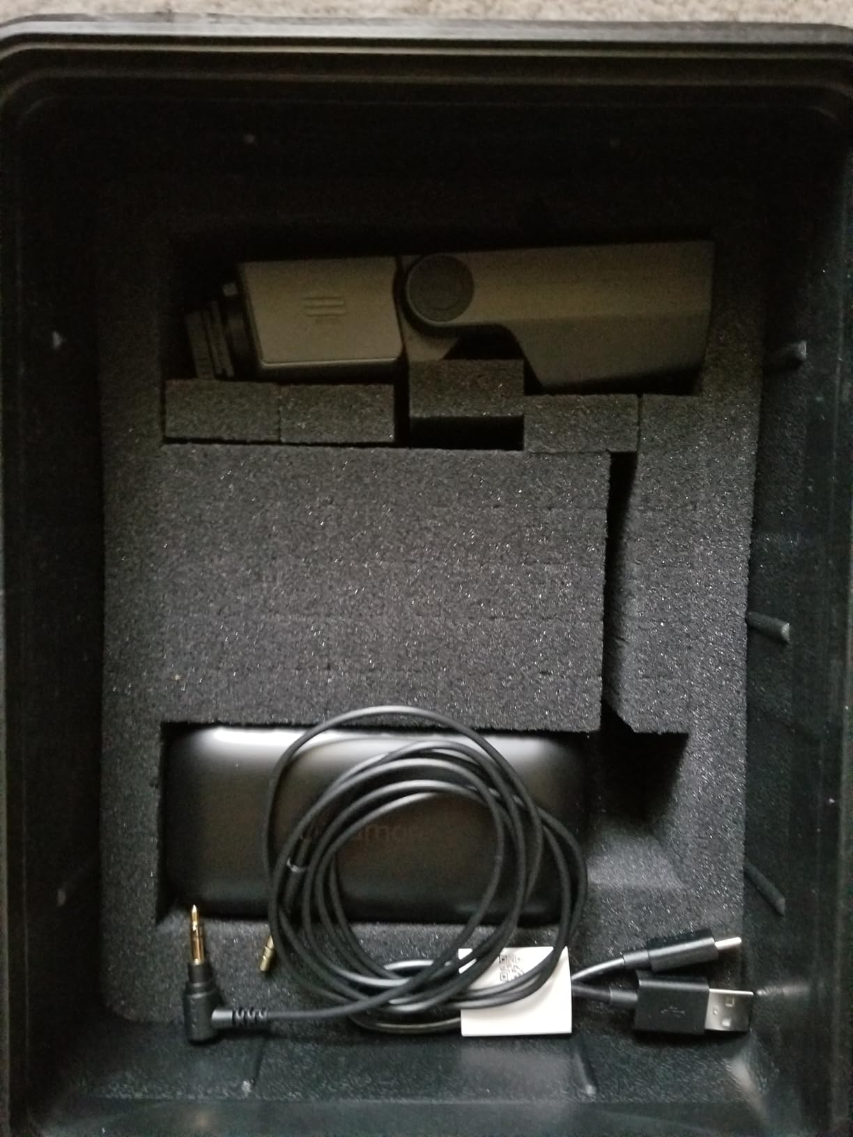 MEIJIA Portable All Weather Waterproof Camera Case With Foam,Fit Use of Drones,Camera,Equipments,Elegant Black,10.62 x9.68x6.87inches customer photo 2