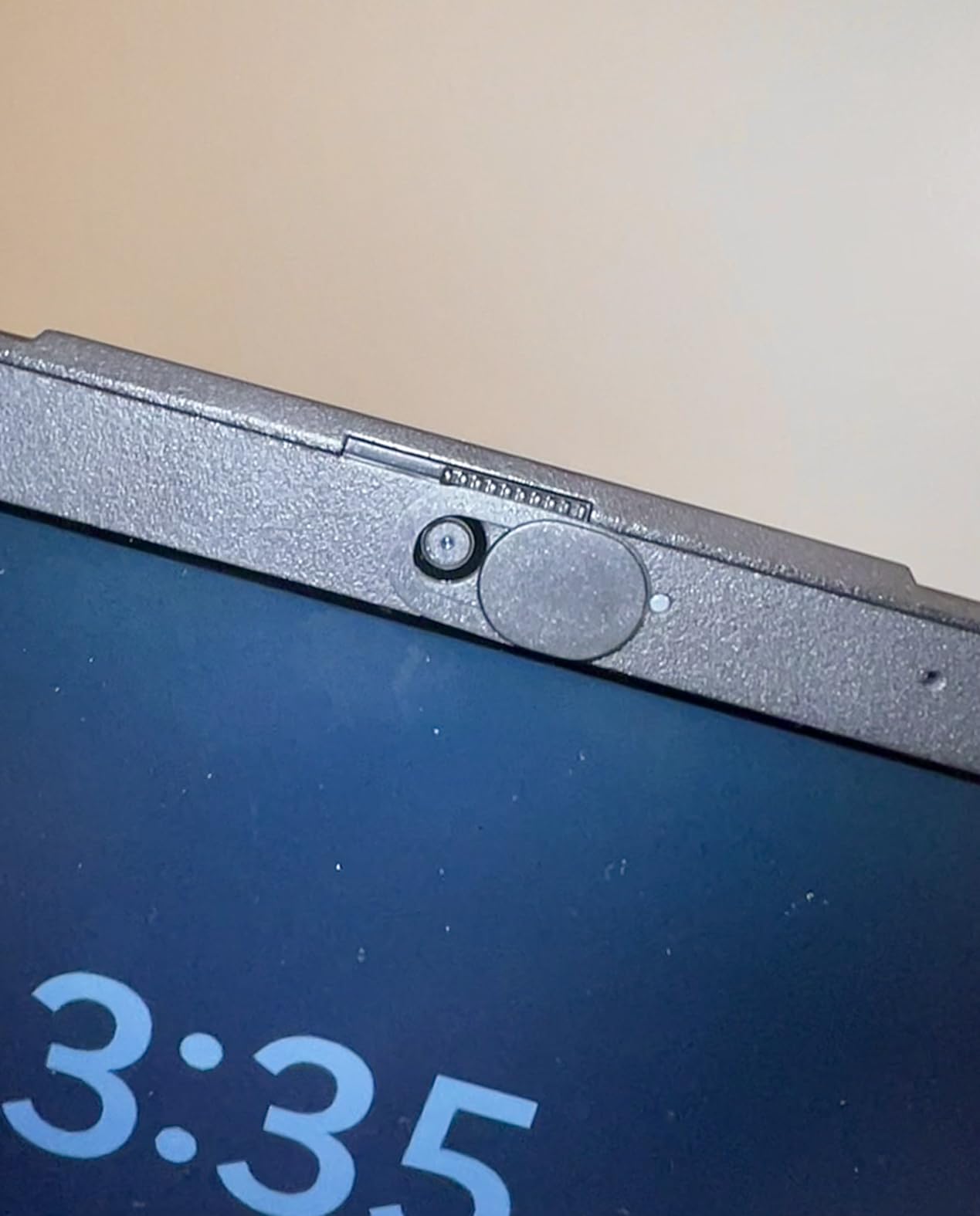 Webcam Cover (3 Pack), 0.03 inch Ultra Thin Laptop Camera Cover Slide for iPhone iPad MacBook Pro Computer iMac Cell Phone PC Accessories Camera Blocker Slider, Great for Privacy - Black customer photo 1