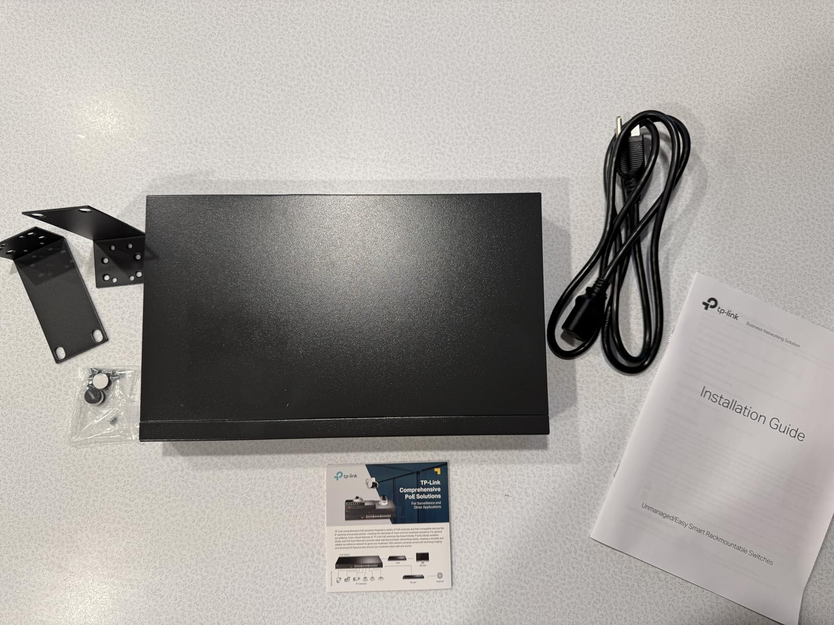 TP-Link 8 Port Gigabit PoE Switch | 8 PoE+ Ports @126W | Plug & Play | Desktop/Rackmount | Prioritized Power Supply | Sturdy Metal | Shielded Ports (TL-SG1008MP) customer photo 1