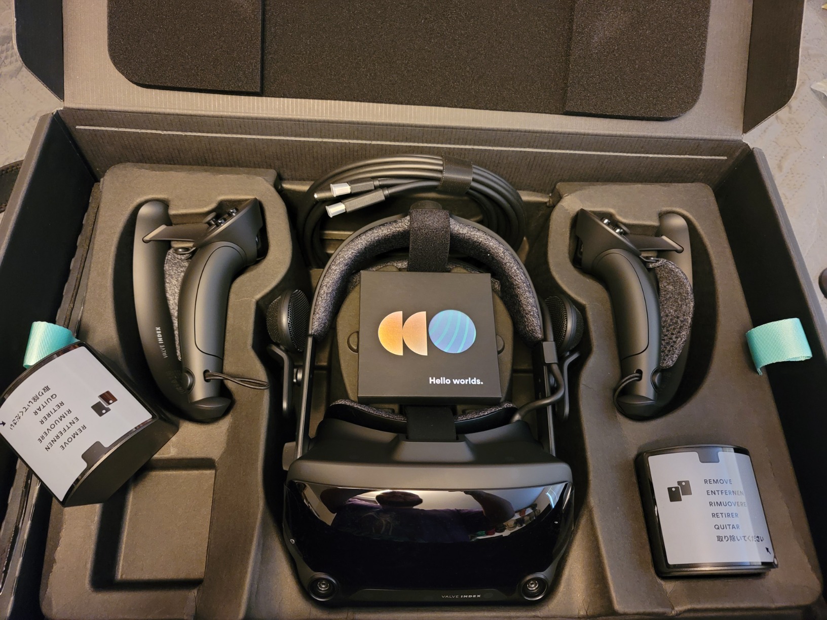 VR Full Kit - Valve Index Complete PC VR Set customer photo 2