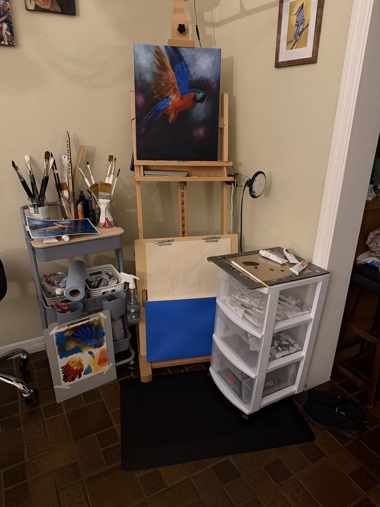 FEATOL Anti Fatigue Mat for Standing, 9/10 Extra Thick Ergonomic Standing Desk Mat, Comfort Memory Foam Standing Mat at Home,Office All Day (20