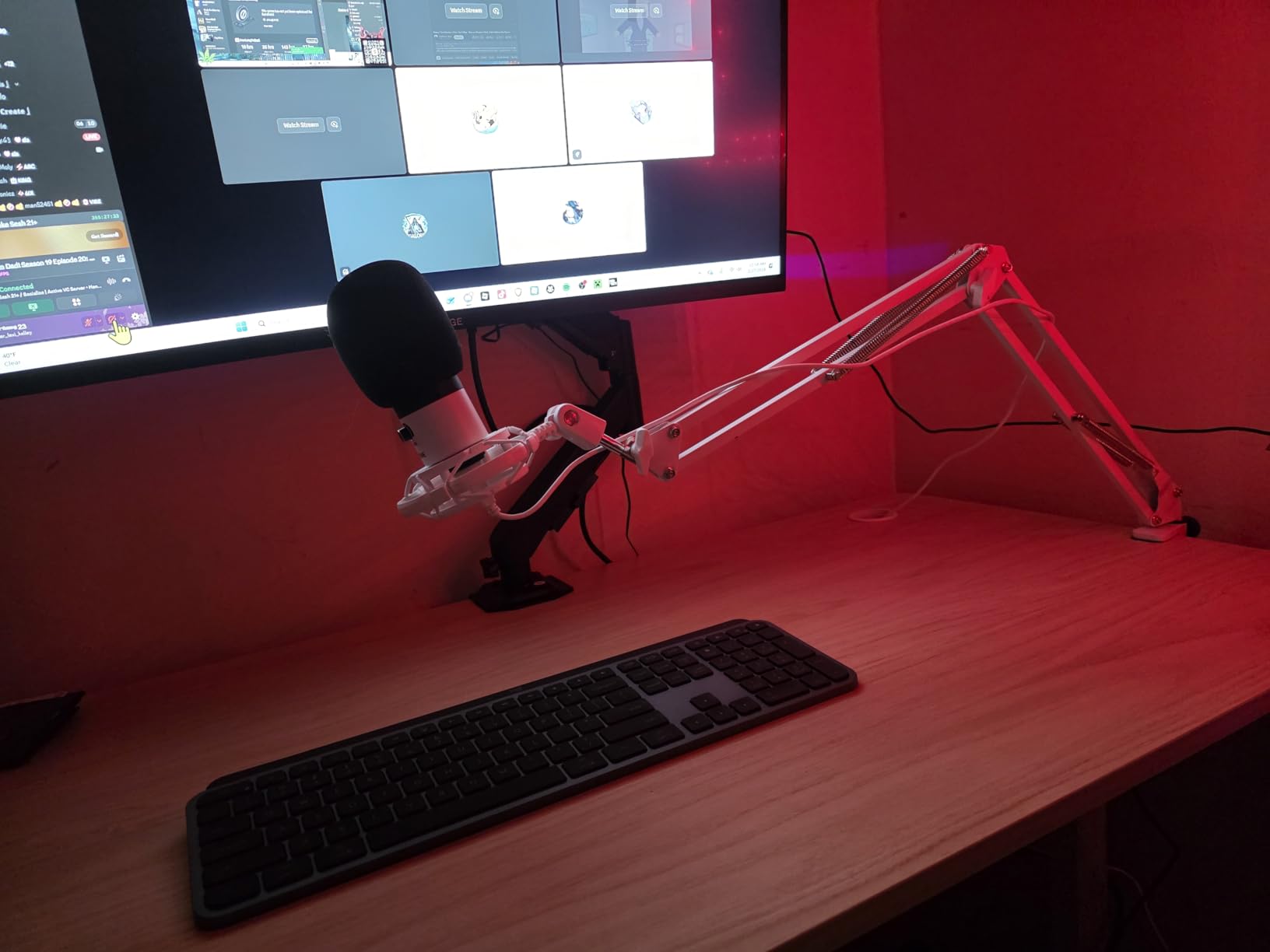 FIFINE Studio Condenser USB Microphone Computer PC Microphone Kit with Adjustable Boom Arm Stand Shock Mount for Instruments Voice Overs Recording Podcasting YouTube Vocal Gaming Streaming-T669 customer photo 1