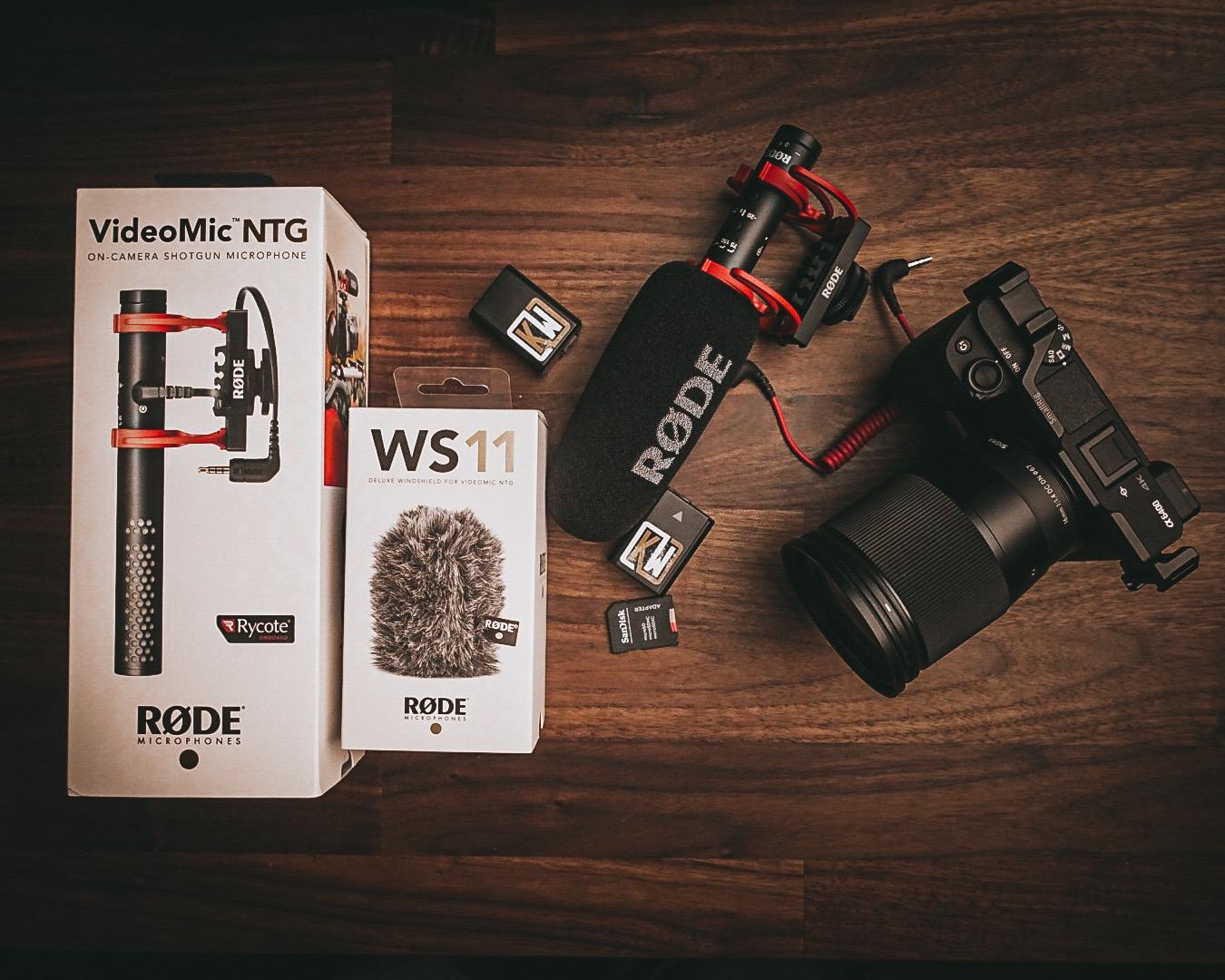 Rode VideoMic NTG Camera-mount Shotgun Microphone, Black customer photo 2