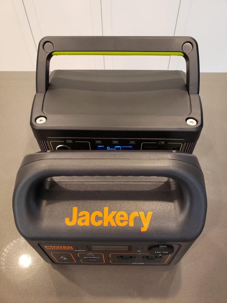 Jackery Portable Power Station Explorer 300, 293Wh Backup Lithium Battery, 110V/300W Pure Sine Wave AC Outlet, Solar Generator for Outdoors Camping Travel Hunting Blackout customer photo 1