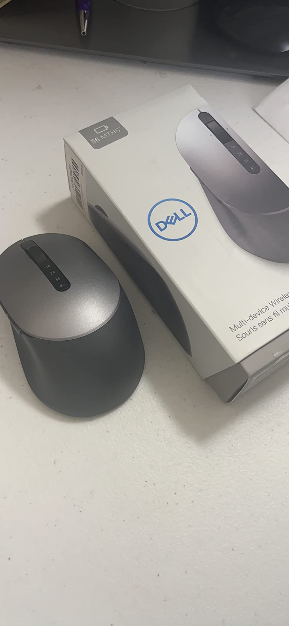 Dell Multi-Device Wireless Mouse - MS5320W, Gray customer photo 1