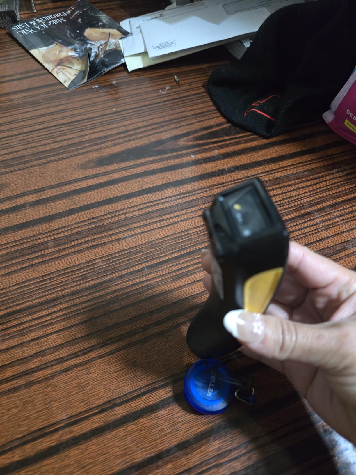 NETUM QR Code Scanner, Mini Barcode Scanner Bluetooth Compatible, Small Portable USB 1D 2D Bar Code Scanner for Inventory, 2.4G Cordless Image Reader for Tablet iPhone iPad Android iOS PC POS - C750 customer photo 1