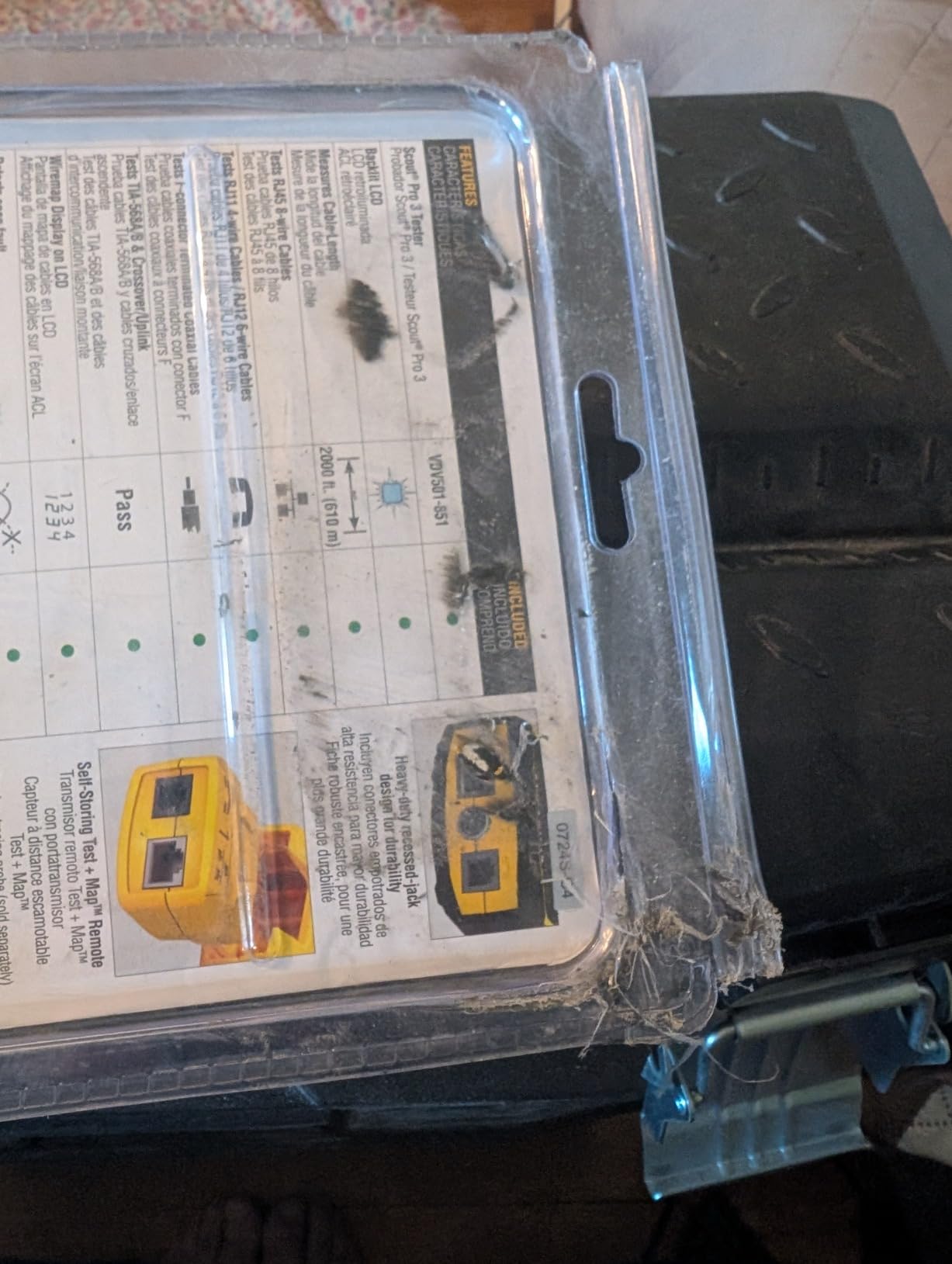 Klein Tools VDV501-851 Cable Tester Kit with Scout Pro 3 for Ethernet / Data, Coax / Video and Phone Cables, 5 Locator Remotes customer photo 2