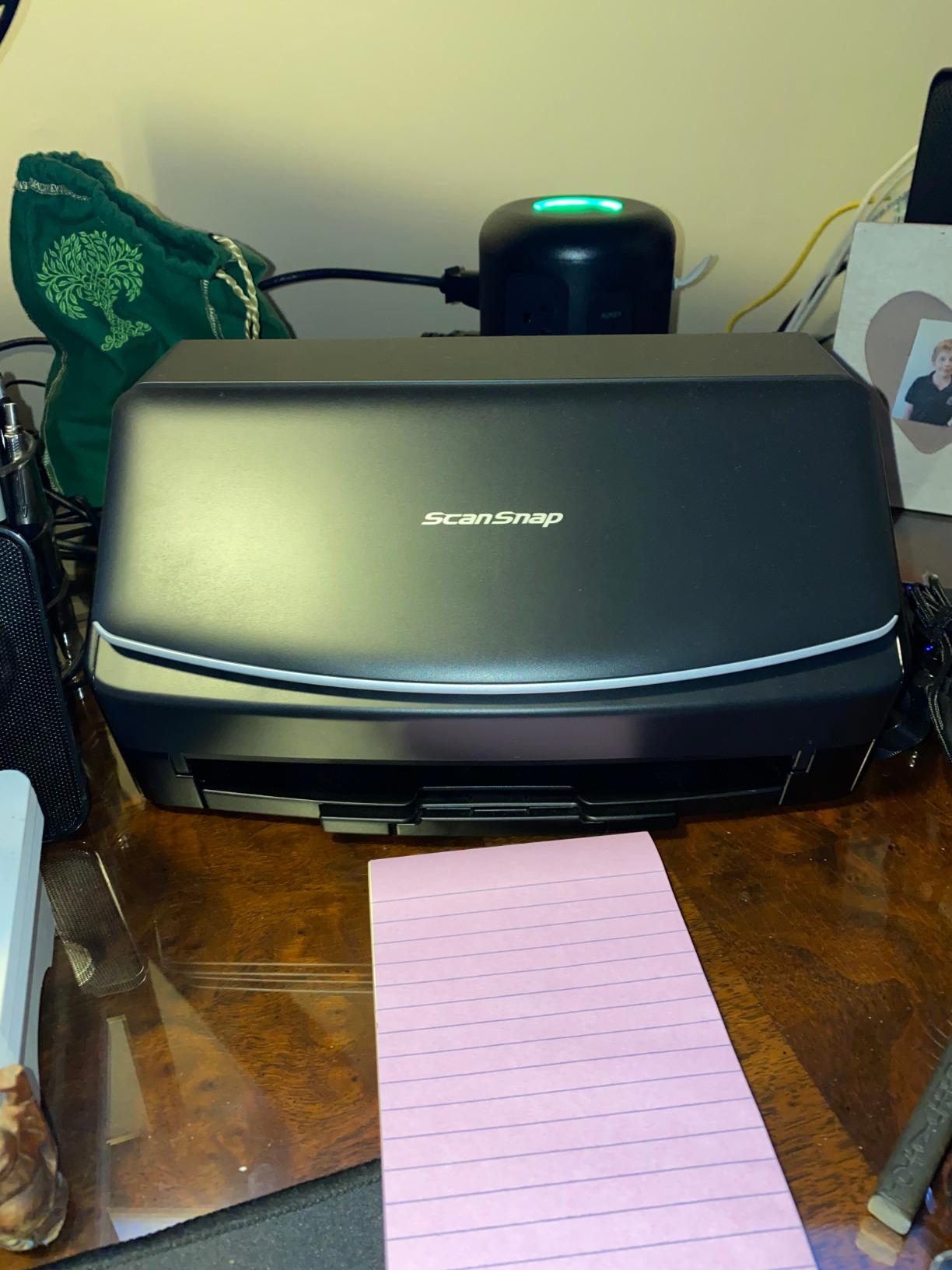 Fujitsu ScanSnap iX1500 Color Duplex Document Scanner with Touch Screen for Mac or PC, Black customer photo 2