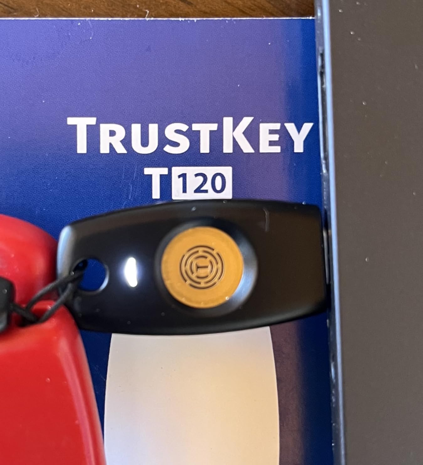 FIDO2 U2F Security Key Passkey Two-Factor Authentication (2FA) USB Key PIN+Touch (Non-Biometric) USB-C Type TrustKey T120 customer photo 1