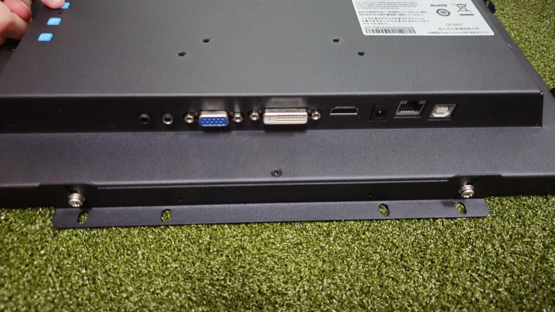 GreenTouch 18.5 Industrial Touch Monitor Open Frame, HDMI/VGA/DVI Interface, Built-in Speakers, Capacitive Touch Screen Technology customer photo 2