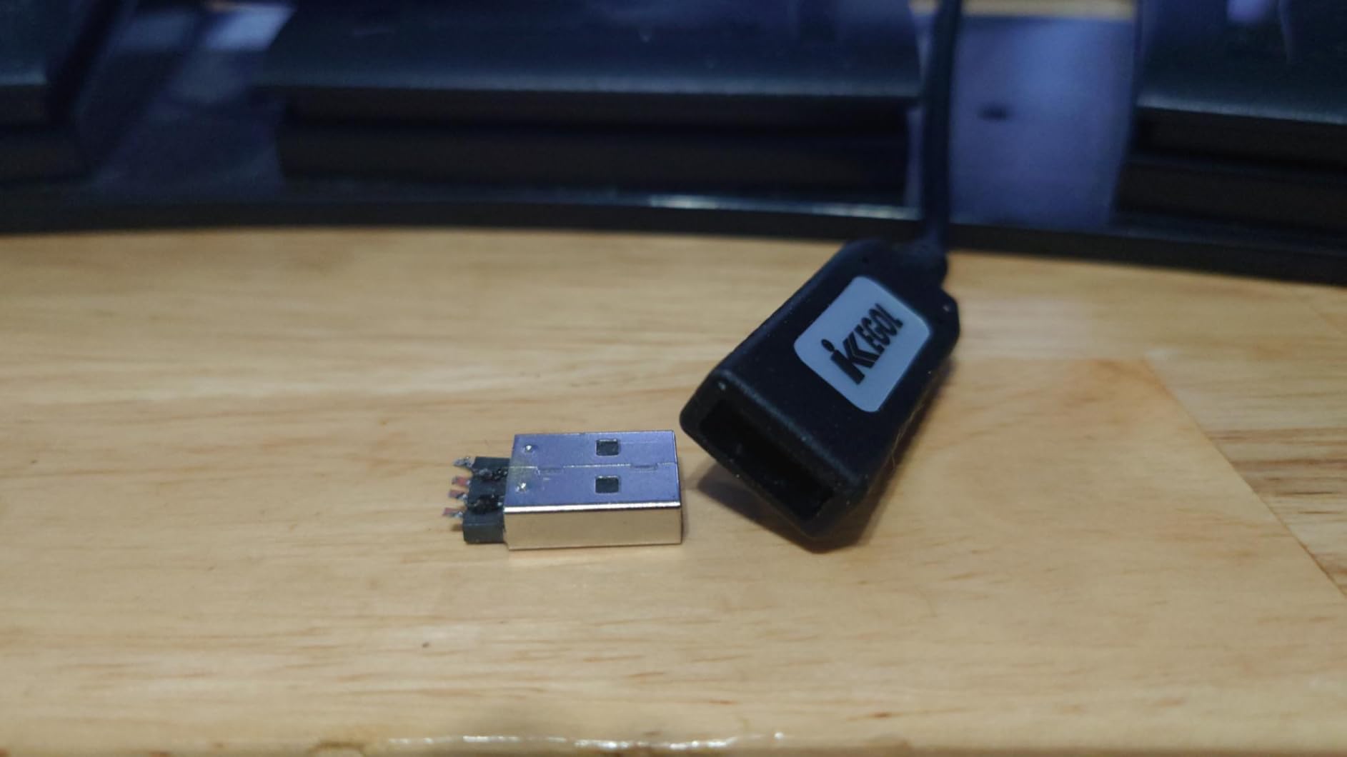 iKKEGOL Upgraded USB Single Foot Pedal Optical Switch Control One Key Program Computer Keyboard Mouse Game Action HID customer photo 2