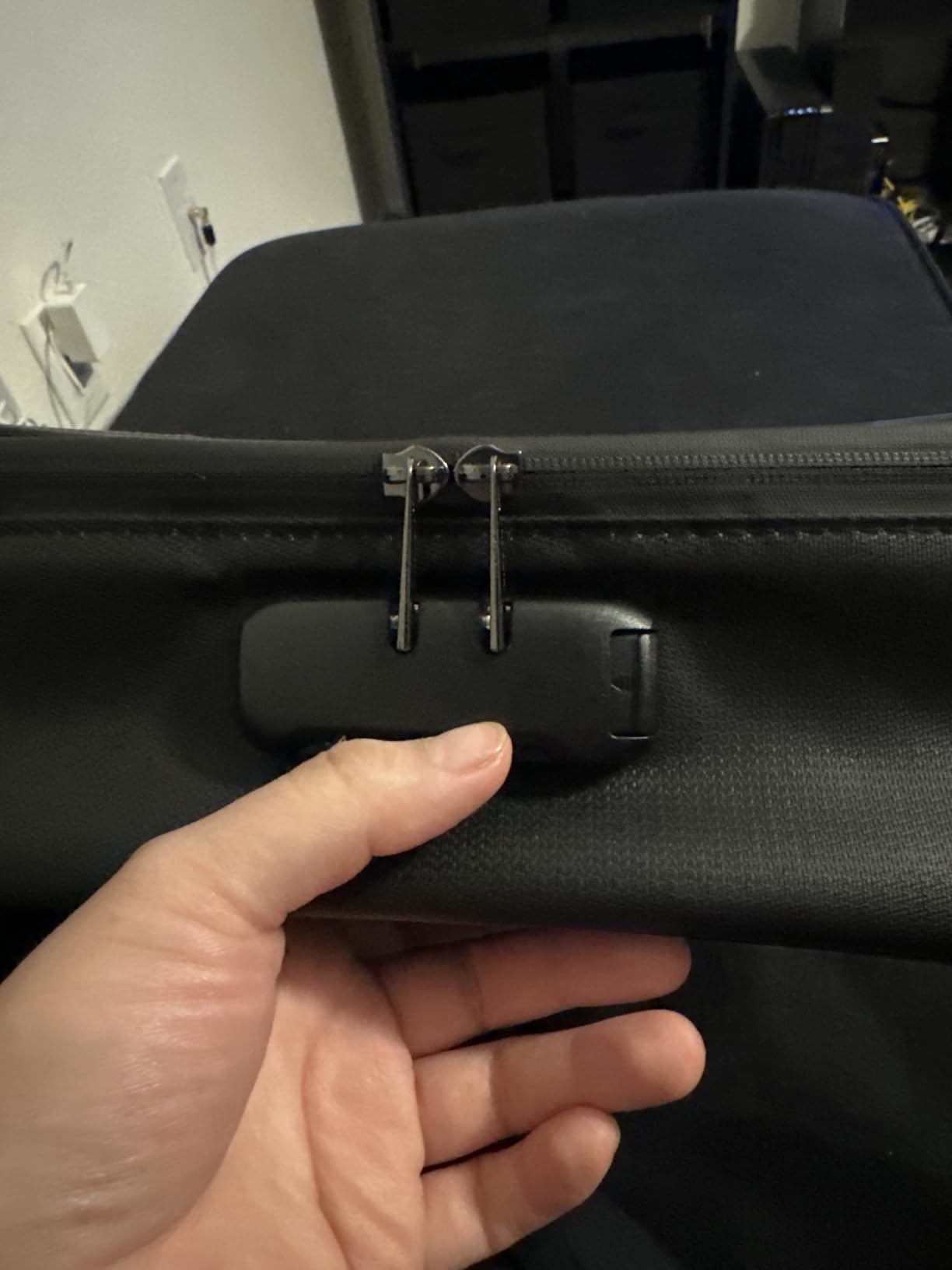 DocSafe Document Bag with Lock, Fireproof 3-Layer File Storage Case with Water-Resistant Zipper, Document Safe Portable Travel Home Organizer Bag for Laptop, Files, Certificates, Gifts for Him, Black customer photo 2