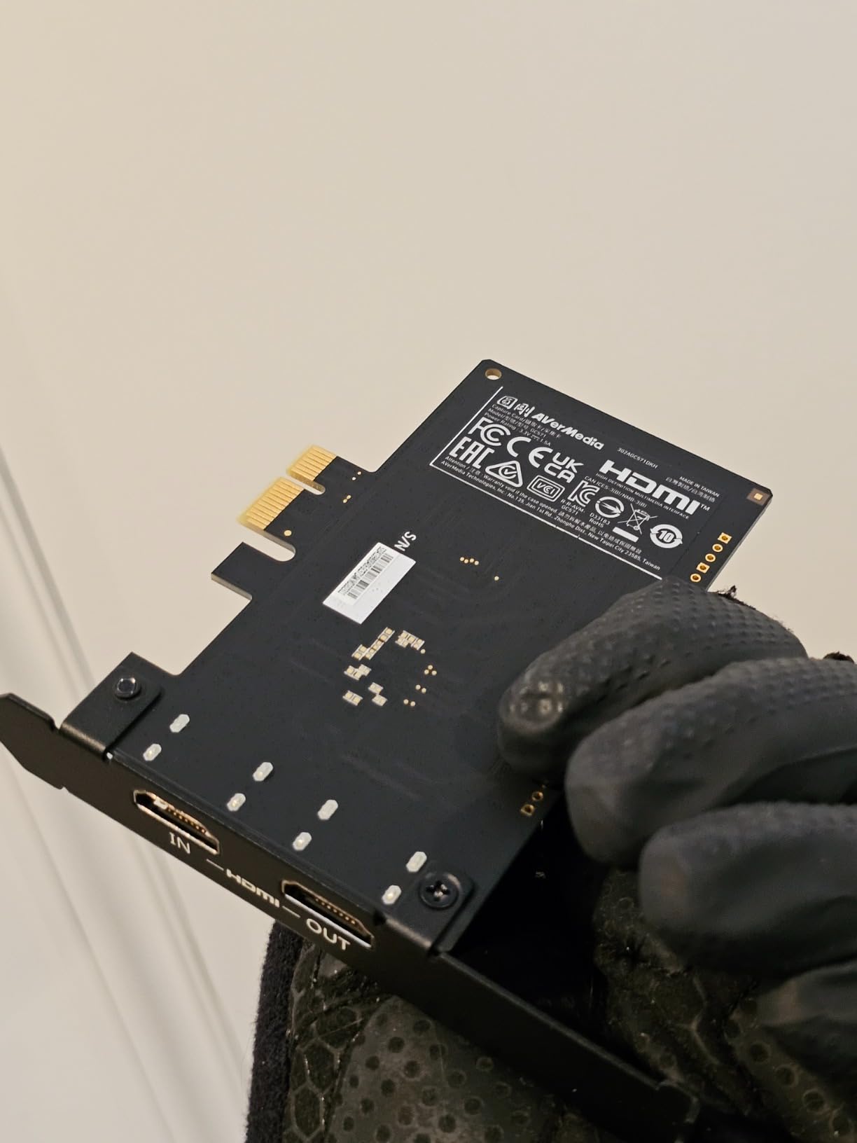 AVerMedia Live Gamer Duo: Dual HDMI 1080p PCIe Video Capture Card, Stream with 4k60 HDR and FHD 240fps Pass-Through, Work with DSLR, Xbox Series x/s, PS5, Nintendo Switch, Windows 11 (GC570D) customer photo 1