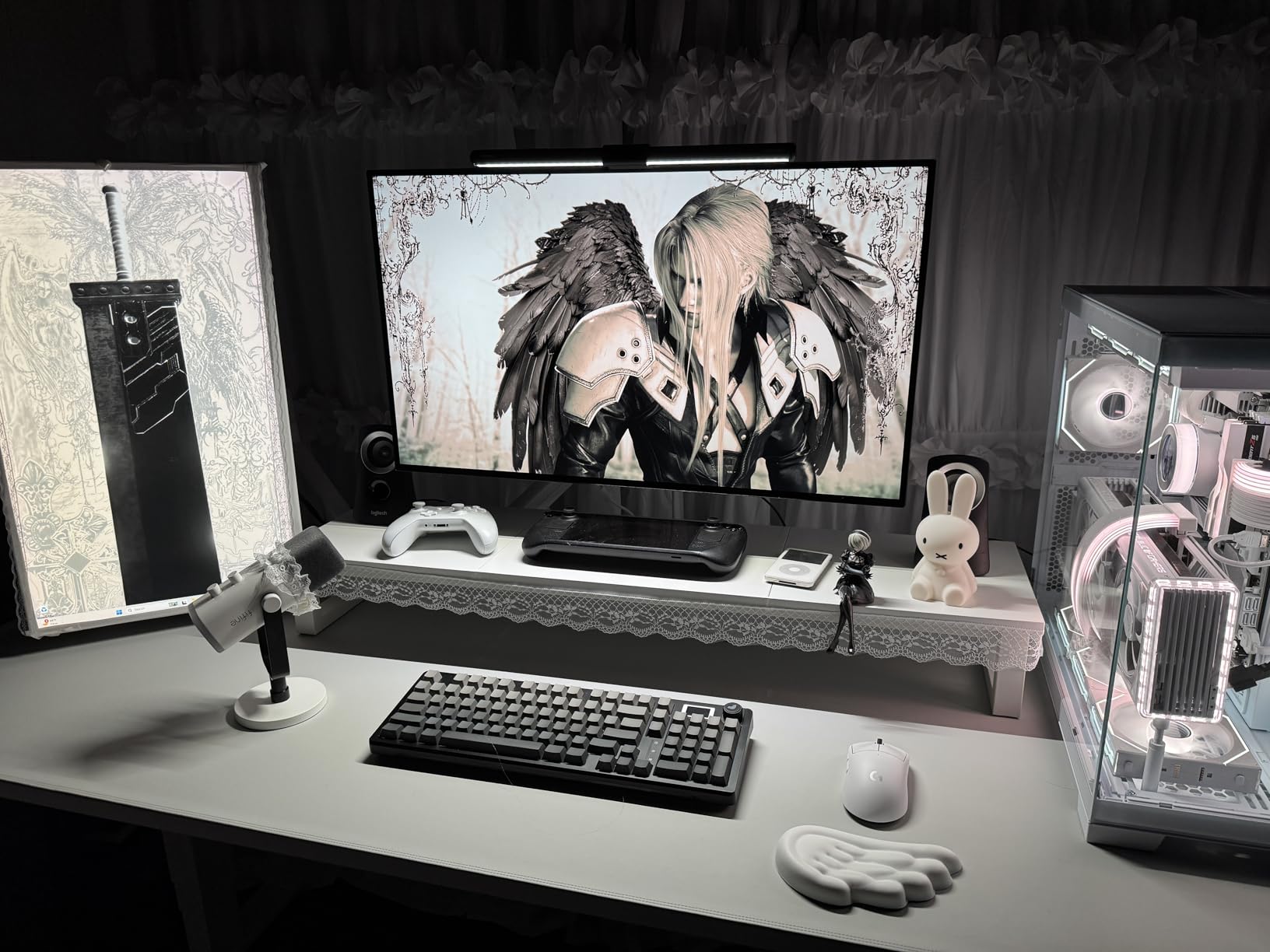 Quntis Computer Monitor Lamp, Screen Monitor Light Bar for Eye Caring customer photo 2