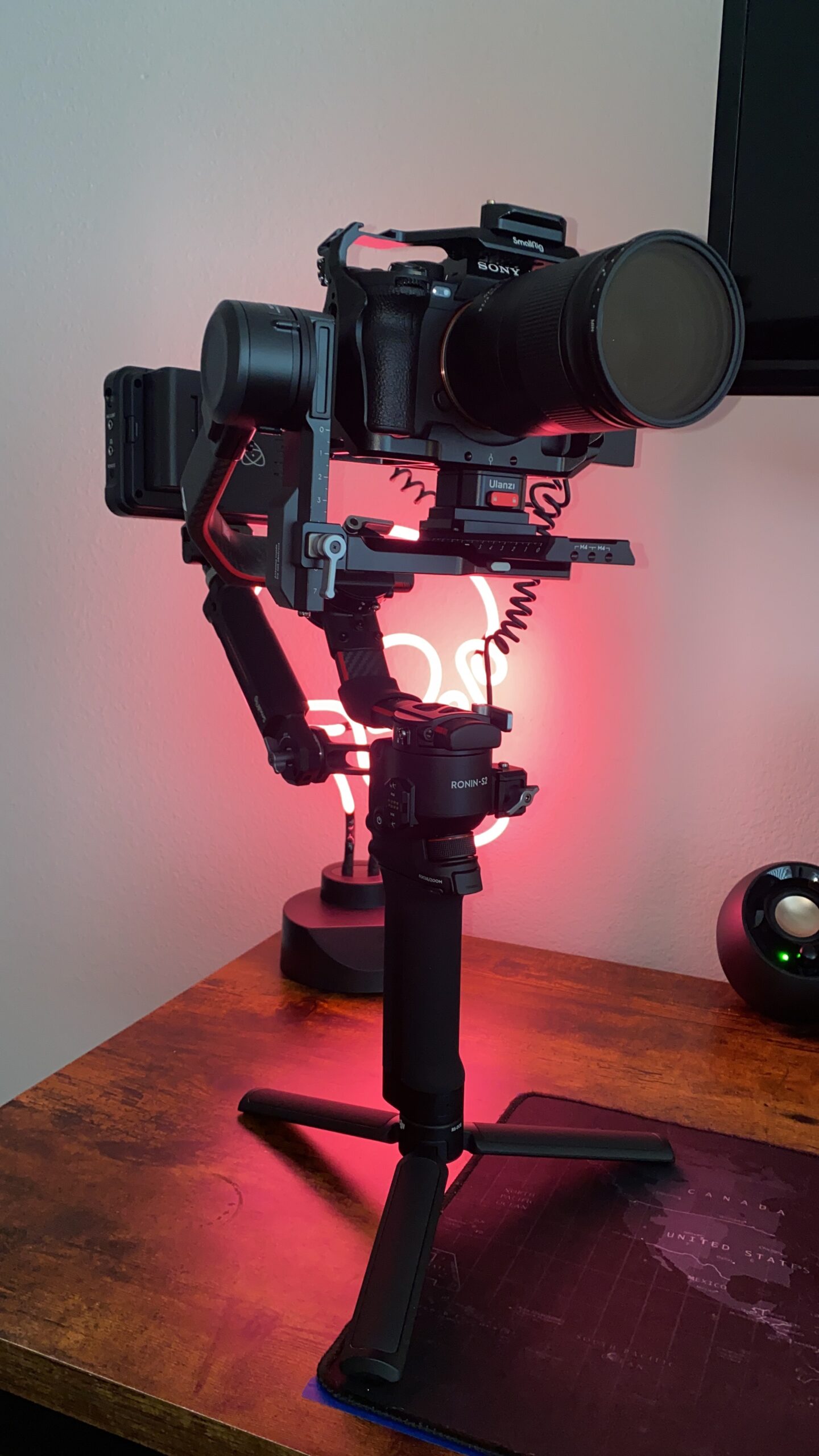 DJI RS 2 - 3-Axis Gimbal Stabilizer for DSLR and Mirrorless Cameras, Nikon, Sony, Panasonic, Canon, Fuji, 10lbs Tested Payload, 1.4