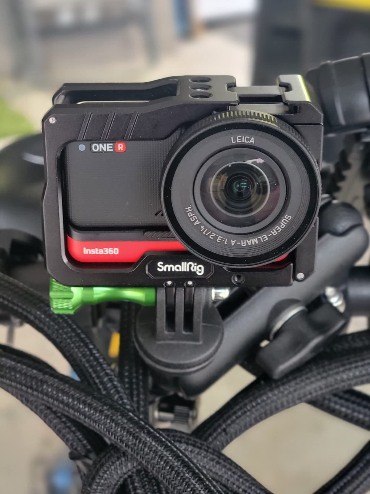 RUIGPRO 360°Motorcycle Bike Camera Holder Handlebar Mount Bracket 1/4 Metal Stand for GoPro Hero10/9/8/7/6/5/4 Action Cameras Accessory(Cool Ballhead Arm Super Clamp Mount Multi) customer photo 1